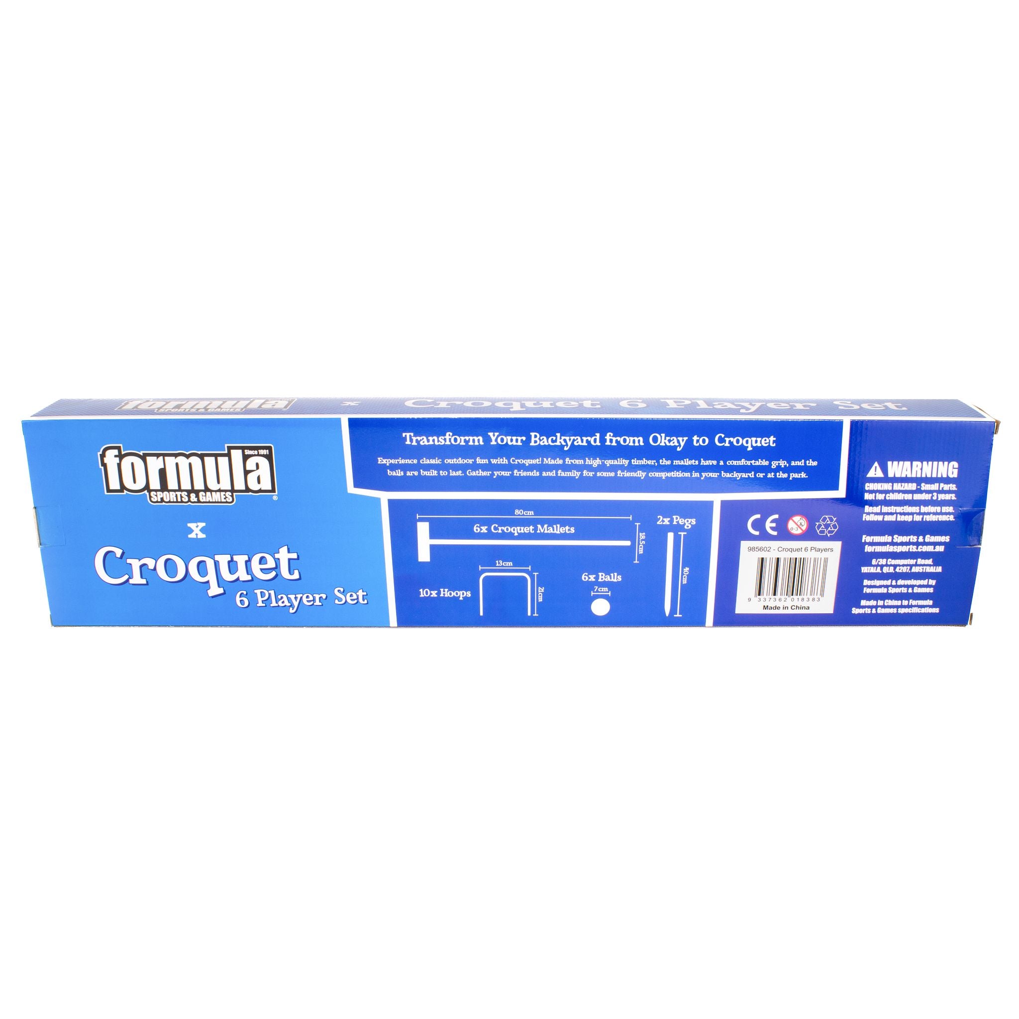 Formula Sports 6 Player Croquet 2.0