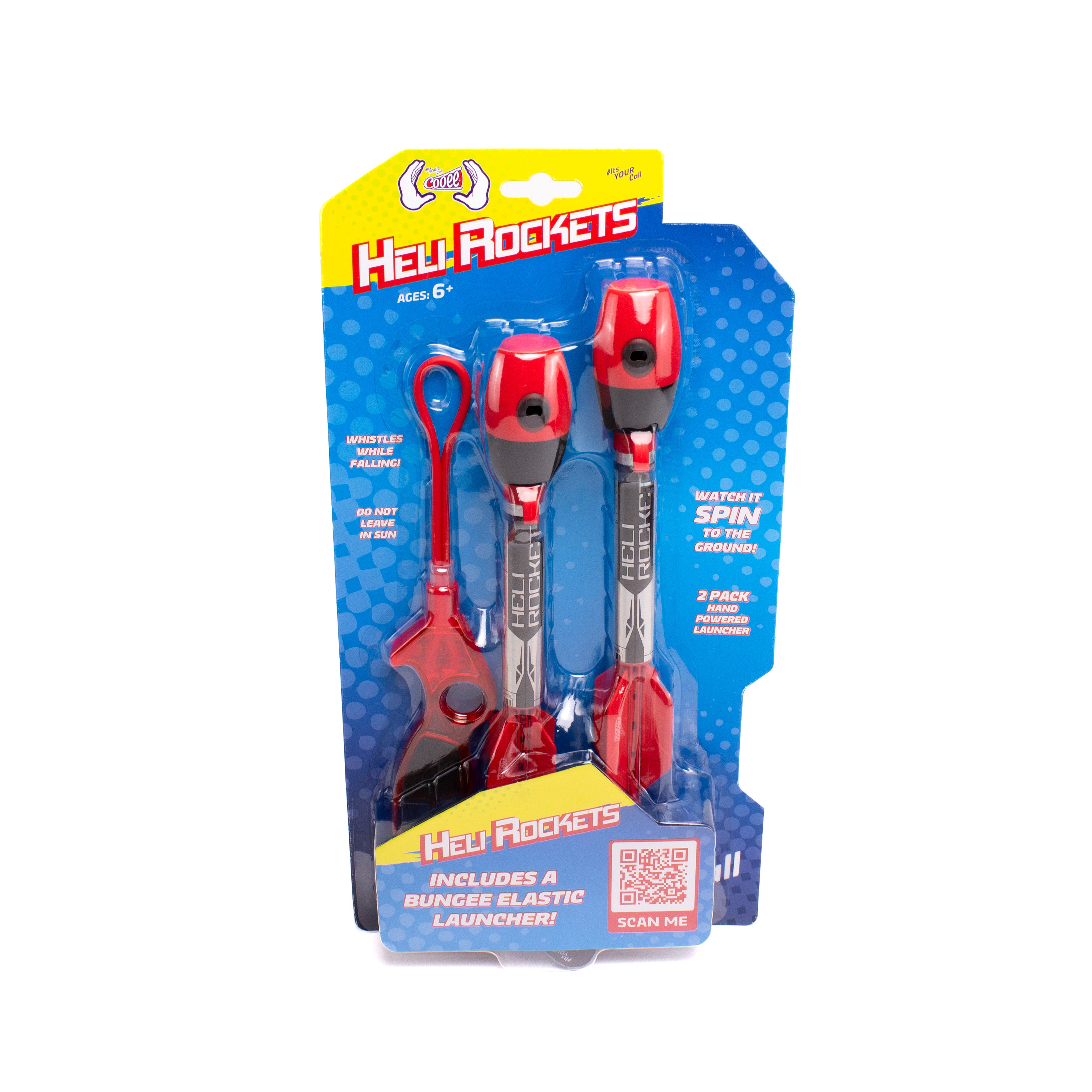 Cooee Heli Rockets Flying Toy