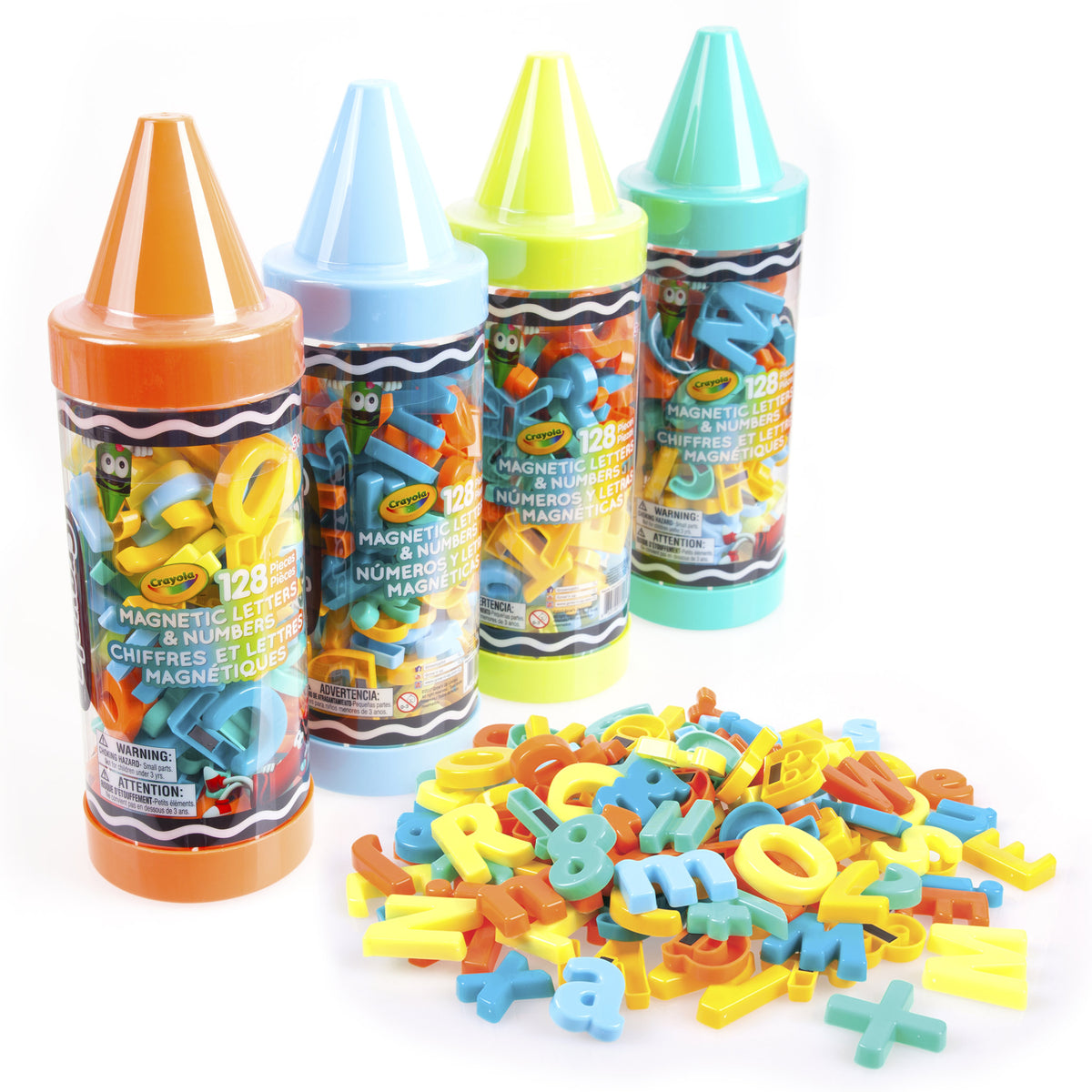Crayola 128 Piece Magnetic Letters & Numbers Assorted Styles