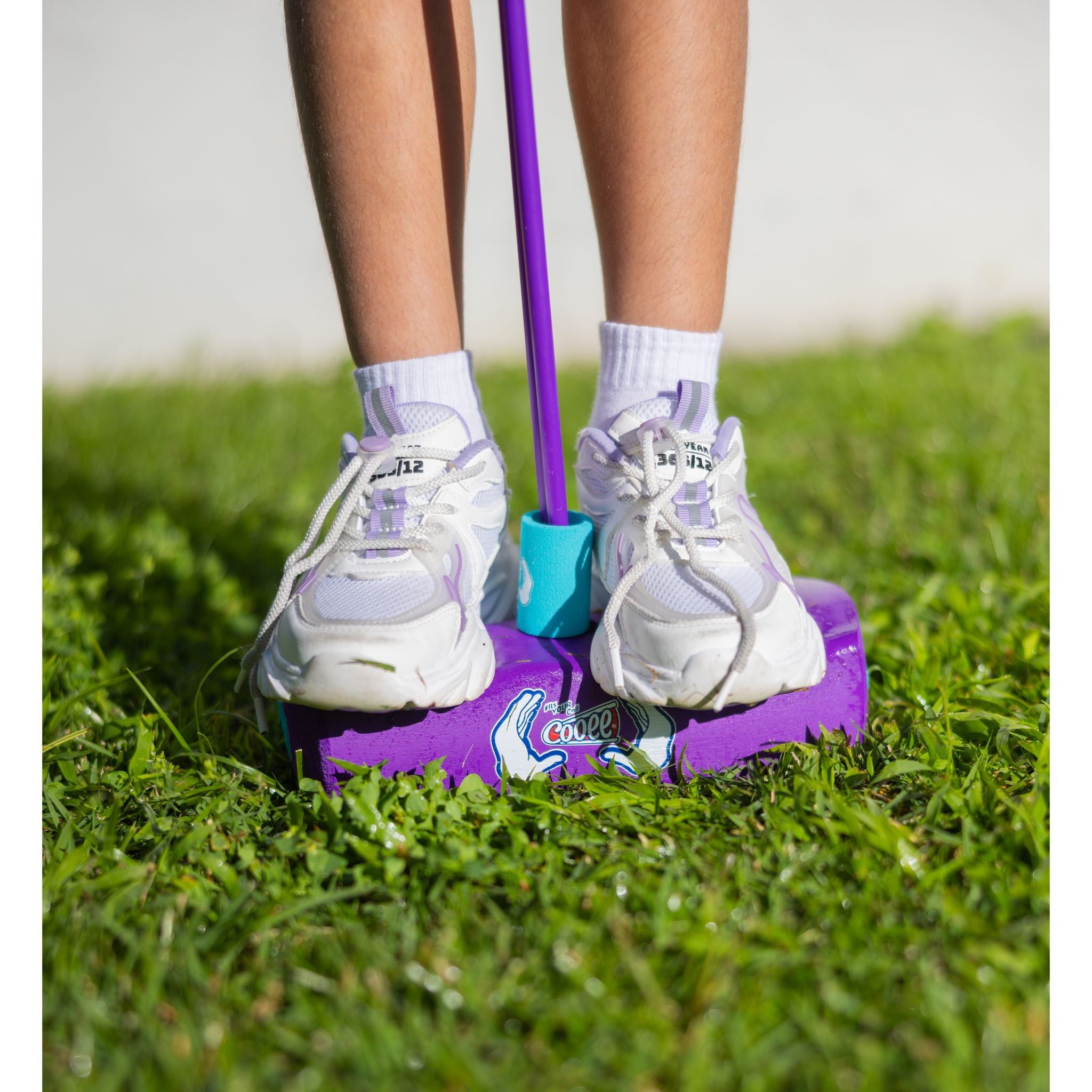 Cooee Freestyle Jr Pogo Stick - Purple/Blue