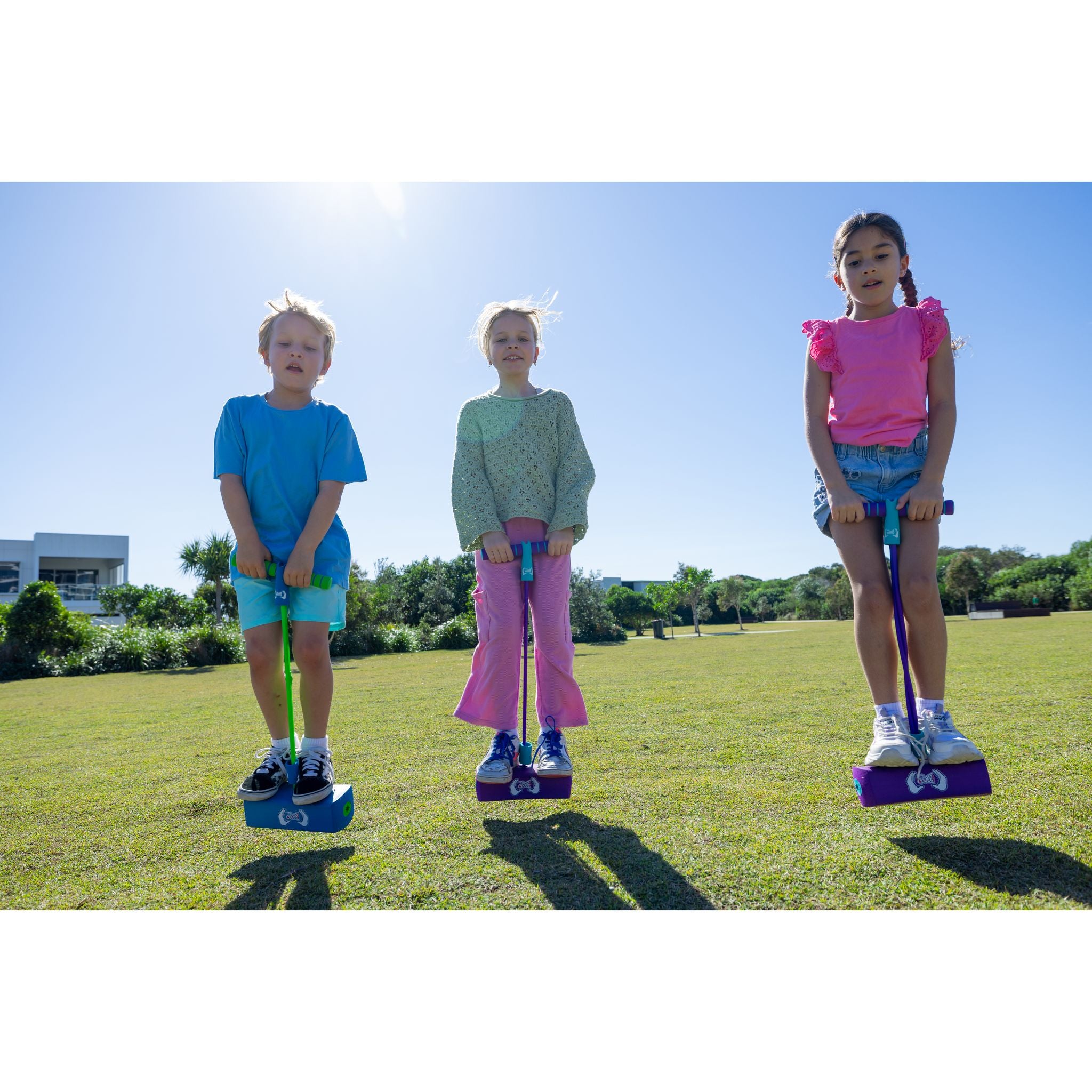 Cooee Freestyle Jr Pogo Stick - Purple/Blue