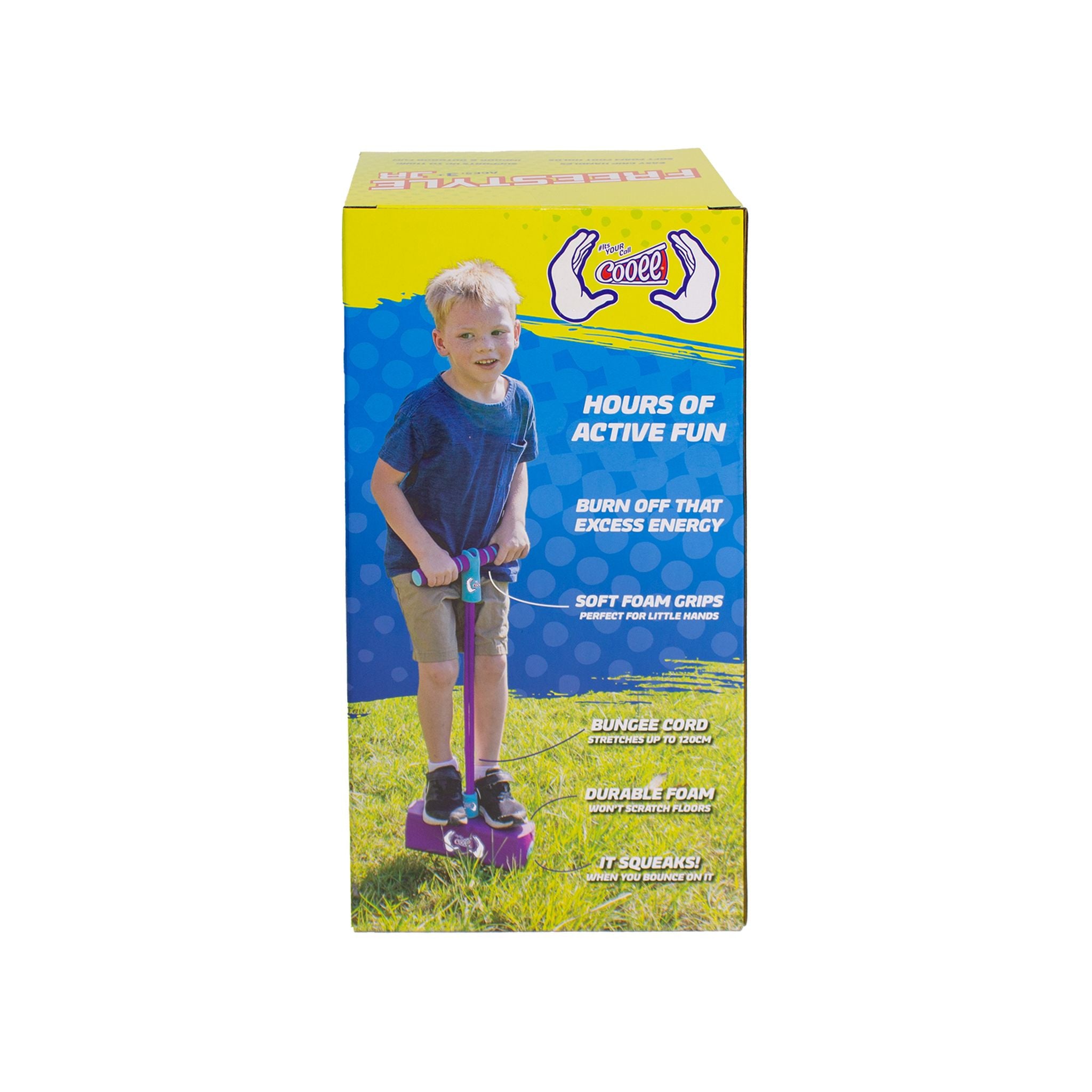 Cooee Freestyle Jr Pogo Stick - Blue/Green