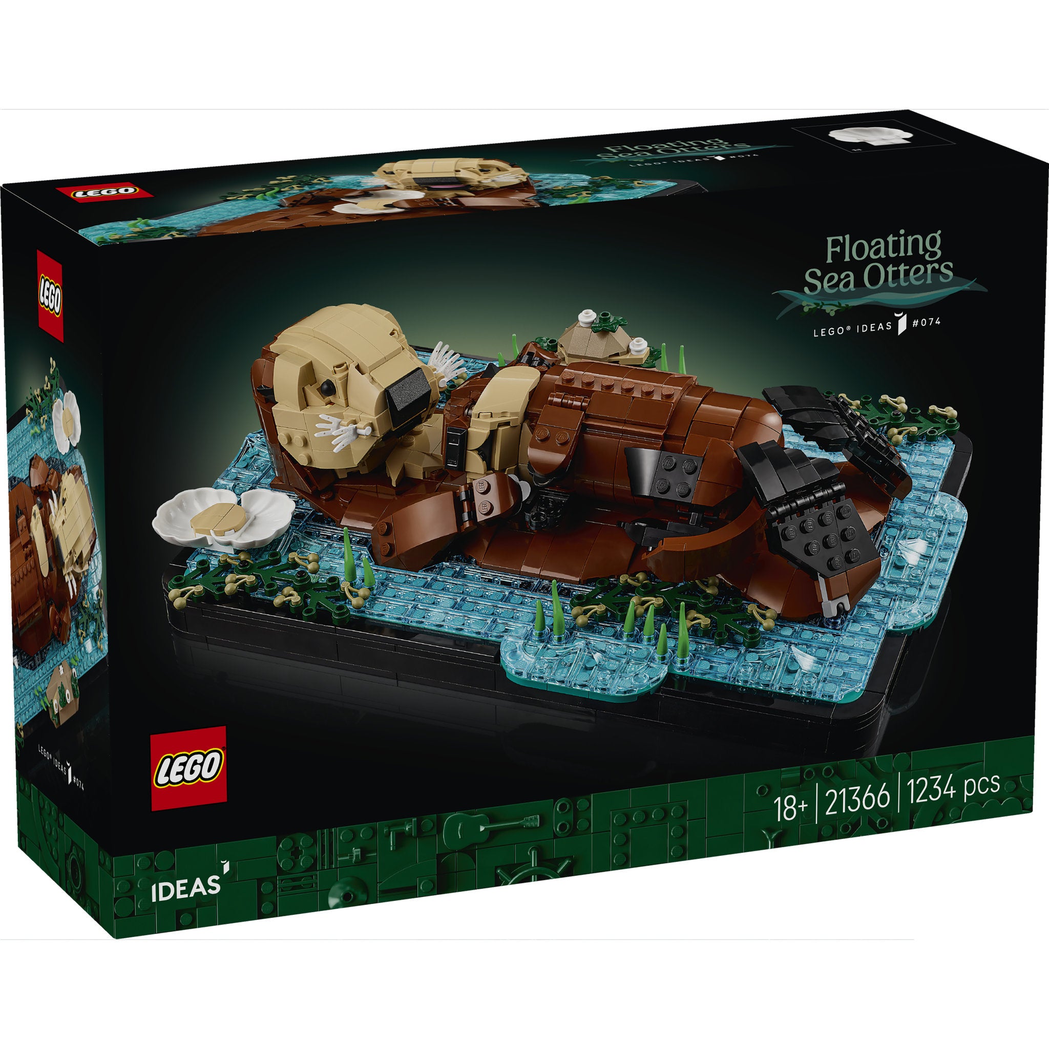 LEGO 21366 Ideas Floating Sea Otters