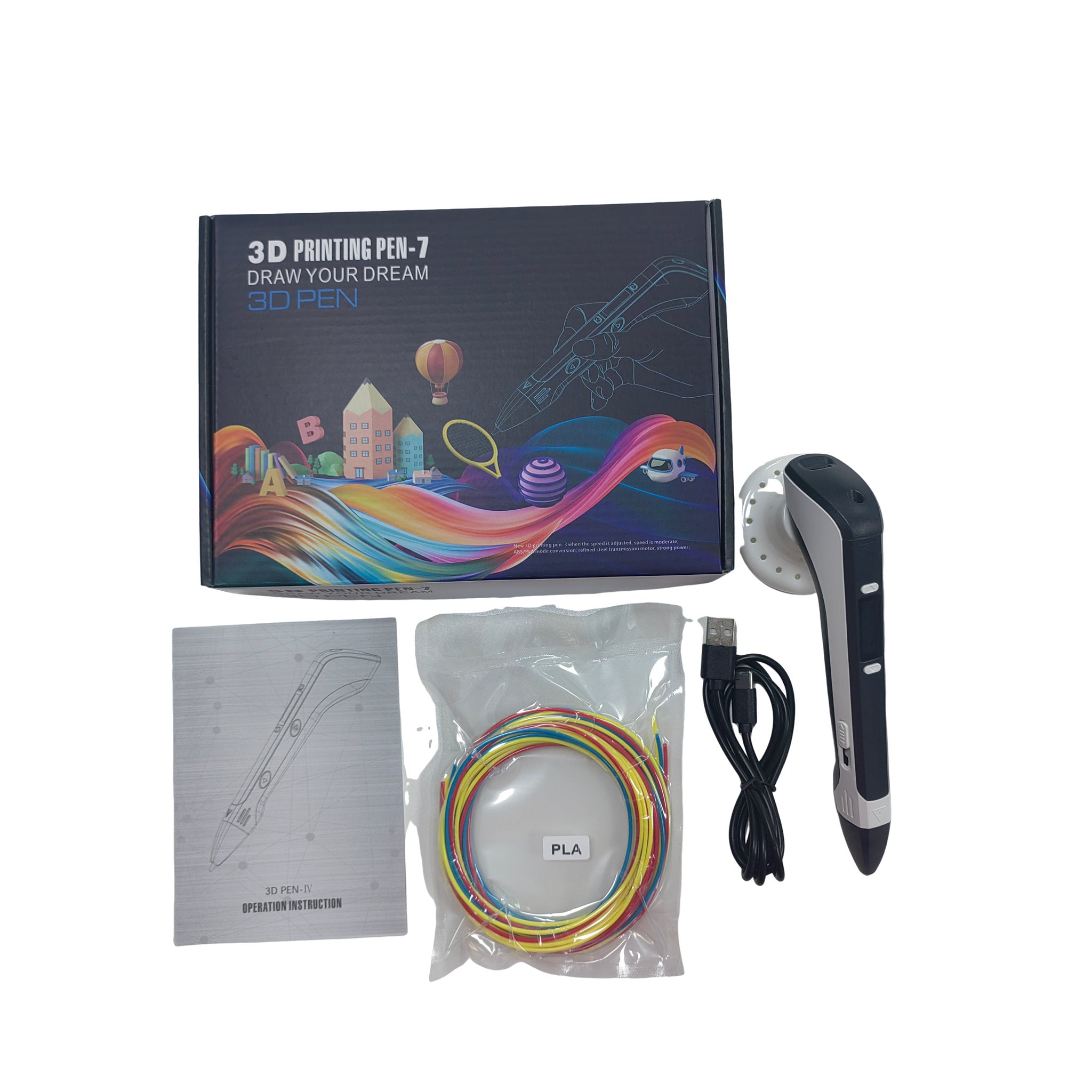 3D Printing Pen-7 Draw your Dream 3D Pen Assorted Styles