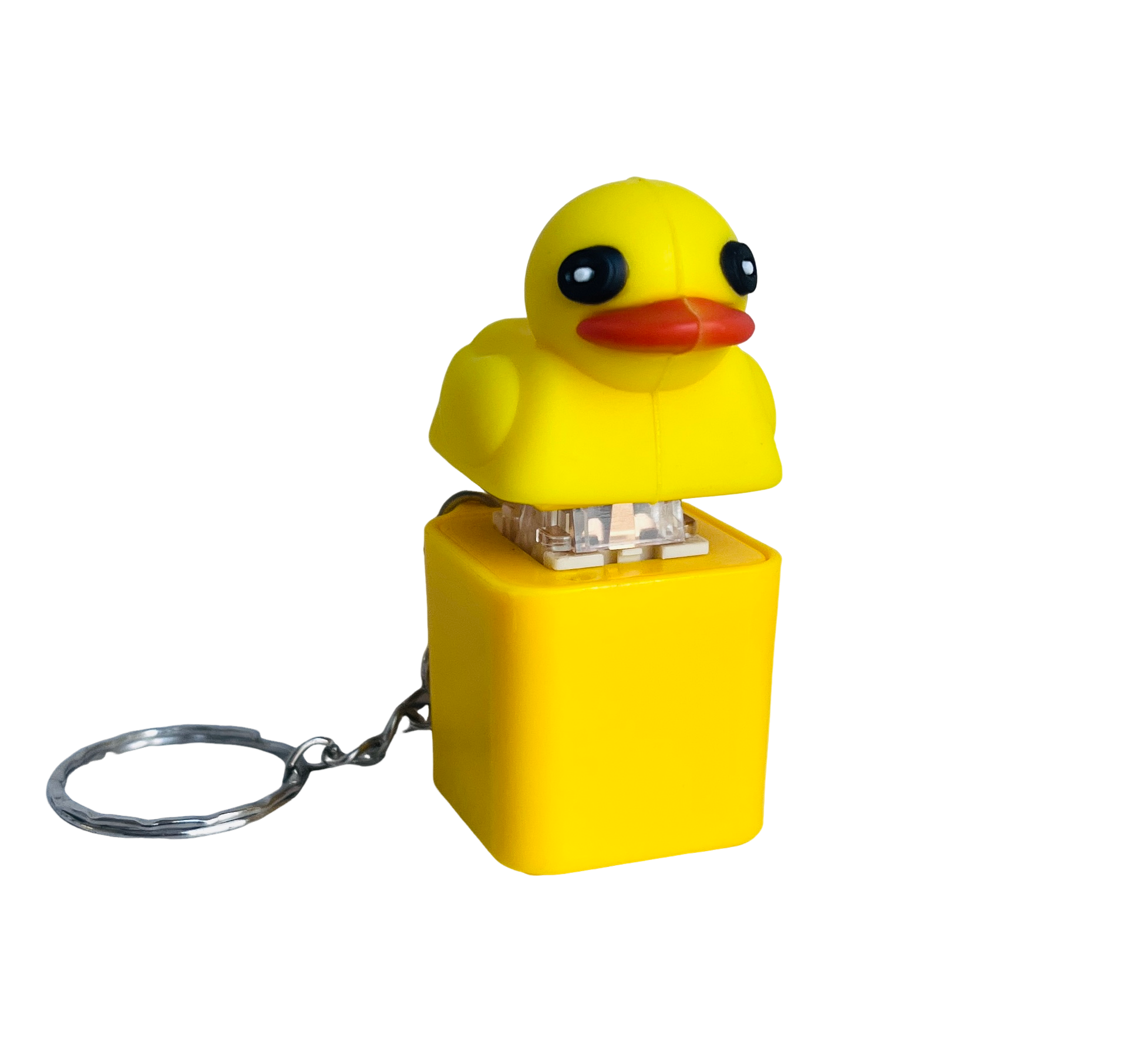 Quacking Duck Fidget Keychain