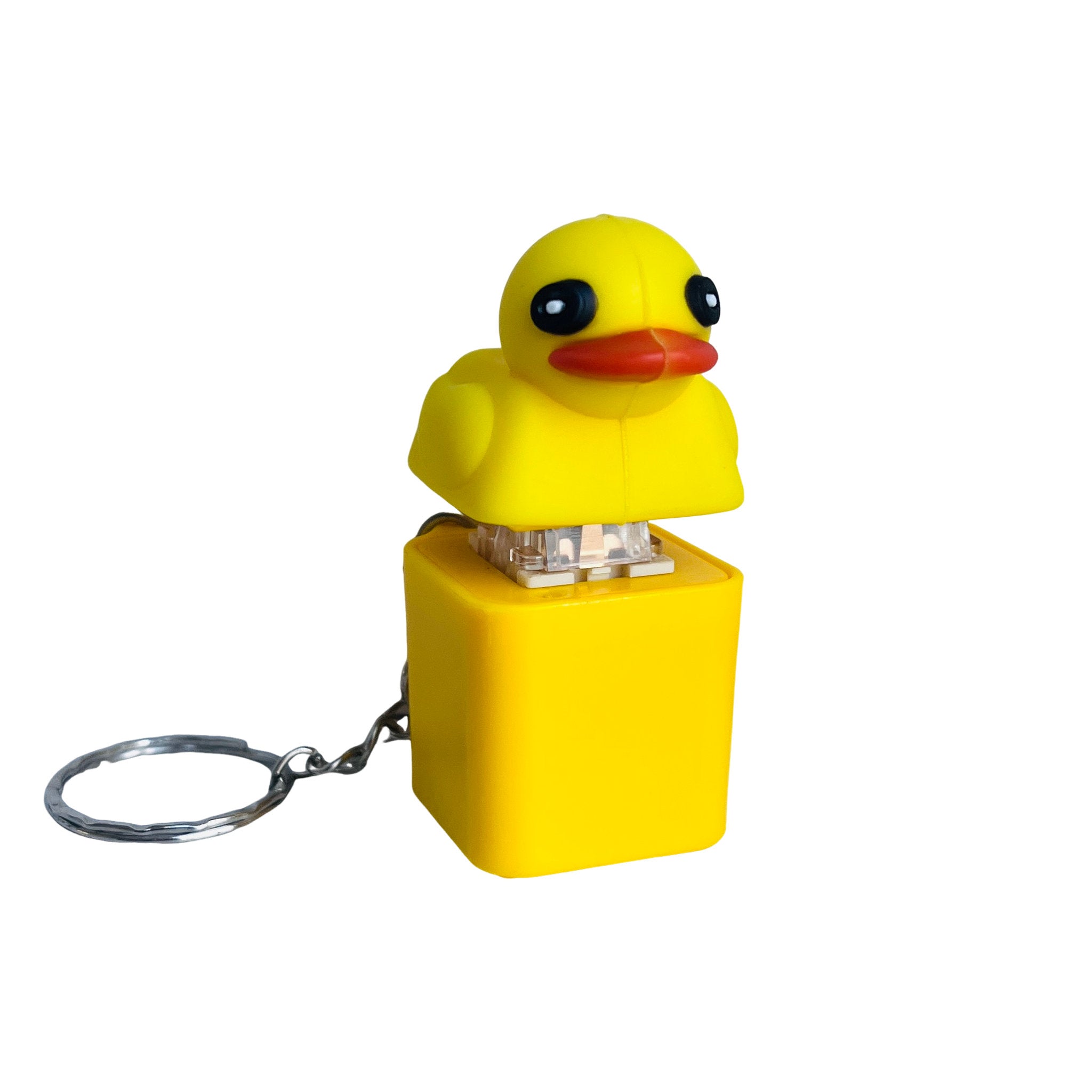 Quacking Duck Fidget Keychain