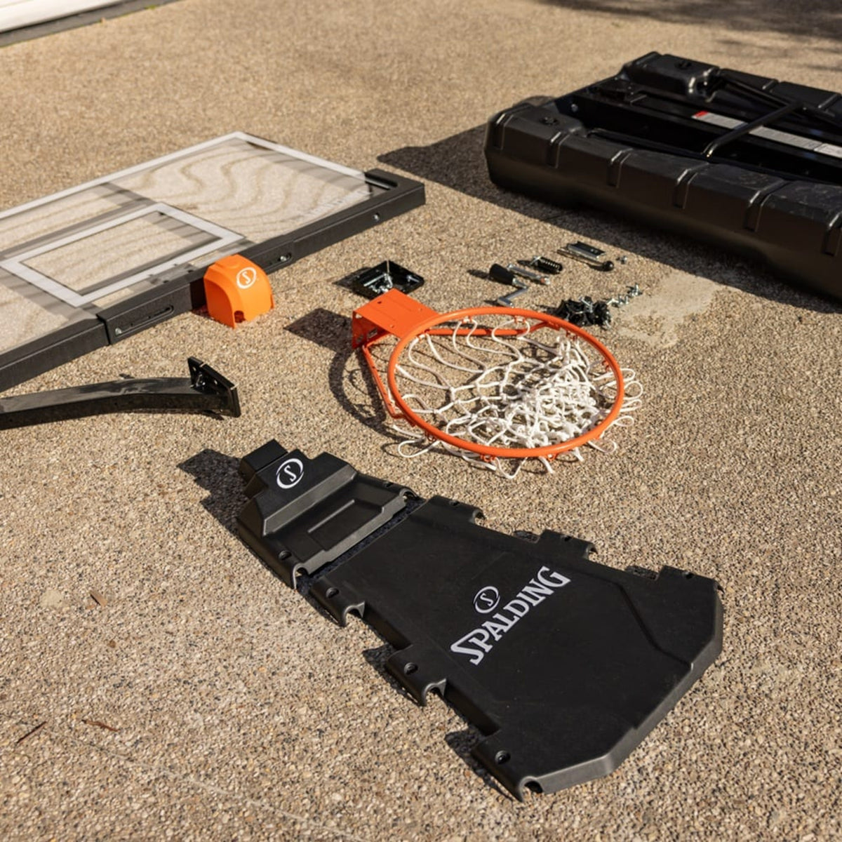 Spalding 60 Inch Acrylic Portable Basketball System
