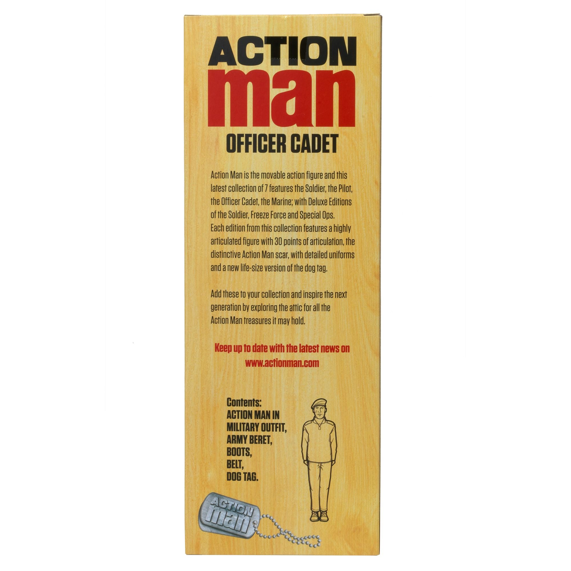 Action Man 30cm Officer Cadet - Toyworld Australia