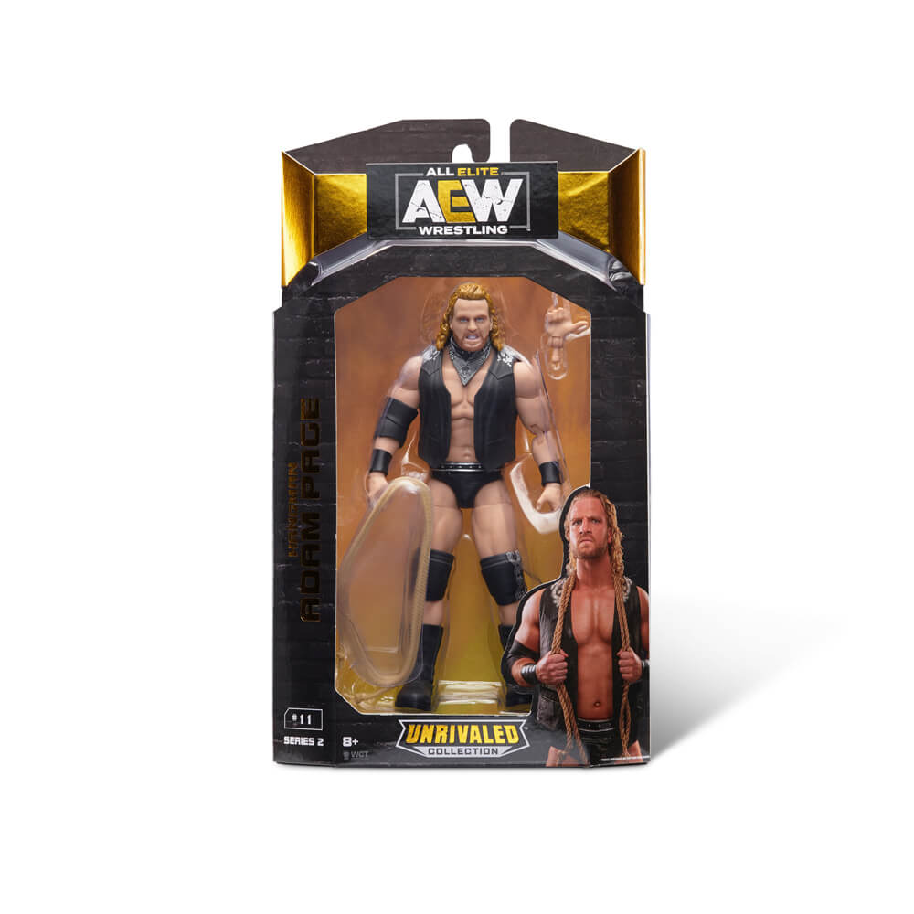 AEW UNRIVALED COLLECTION FIGURE SERIES 2 HANGMAN ADAM PAGE