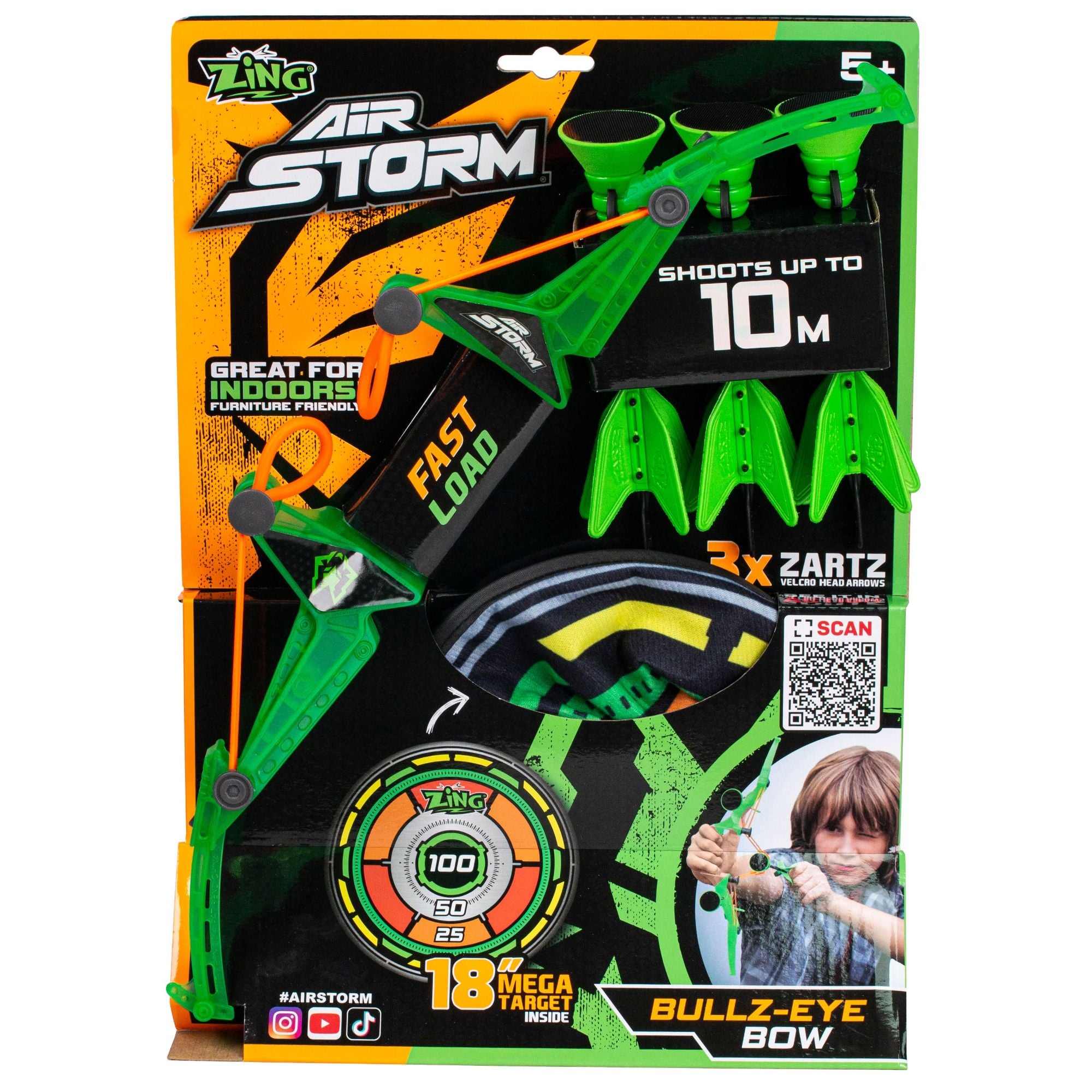 Zing Air Storm Bullz-Eye Bow Assorted Styles