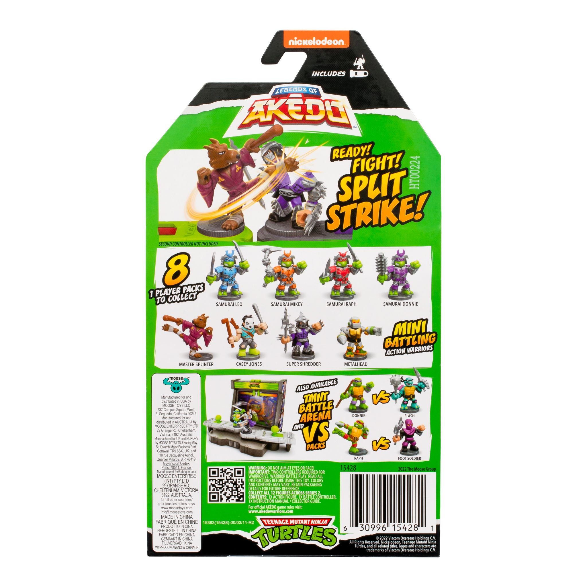 Akedo Teenage Mutant Ninja Turtles S3 Single Pack - Casey Jones