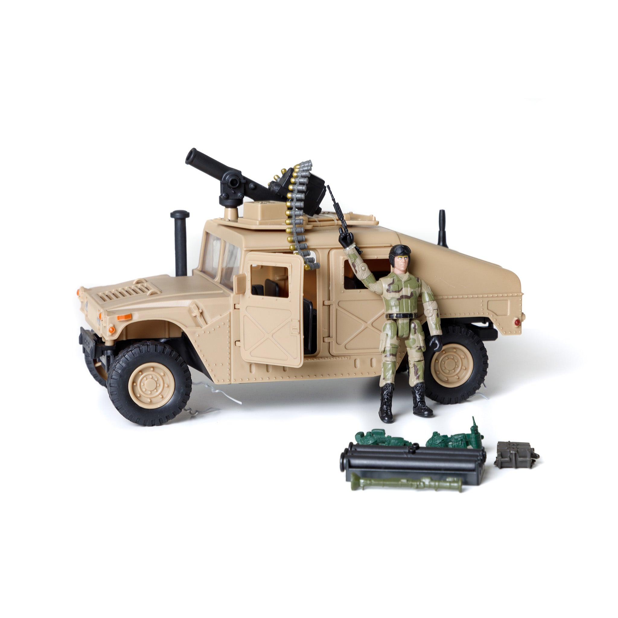 World Peacekeepers 1:18 Humvee Sand Coloured Truck