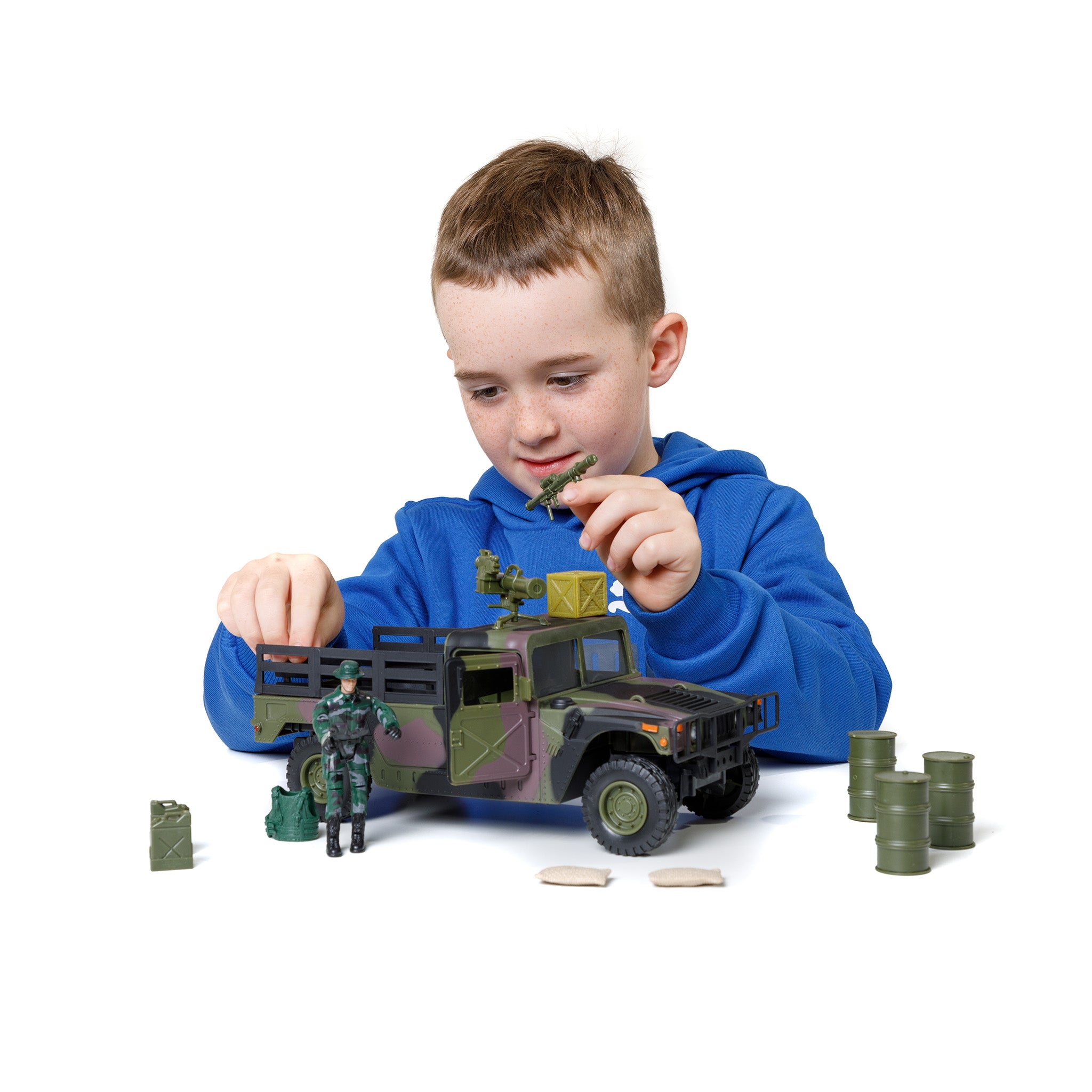 World Peacekeepers 1:18 Humvee Cargo Truck