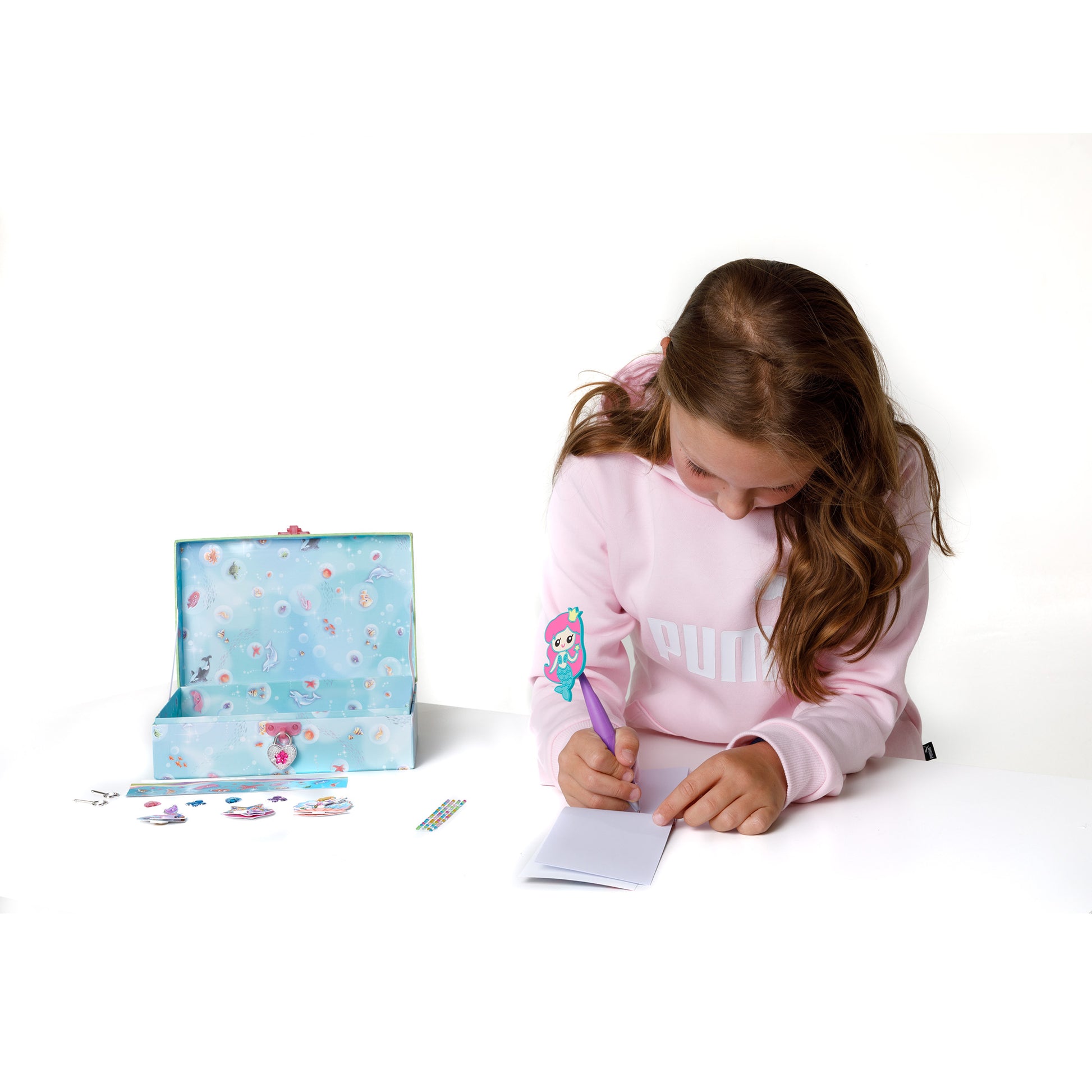 Mermaid Trinket Box With Lock - Toyworld Australia