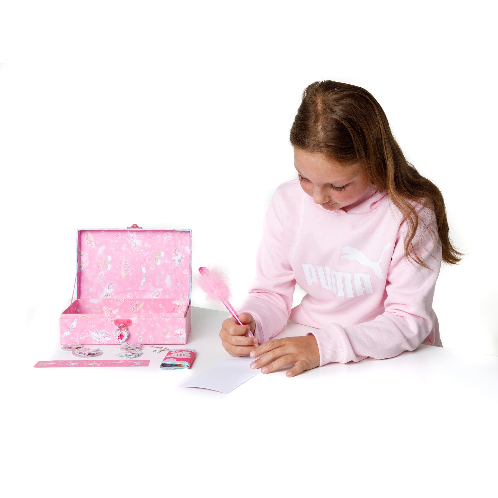 Unicorn Trinket Box With Lock - Toyworld Australia