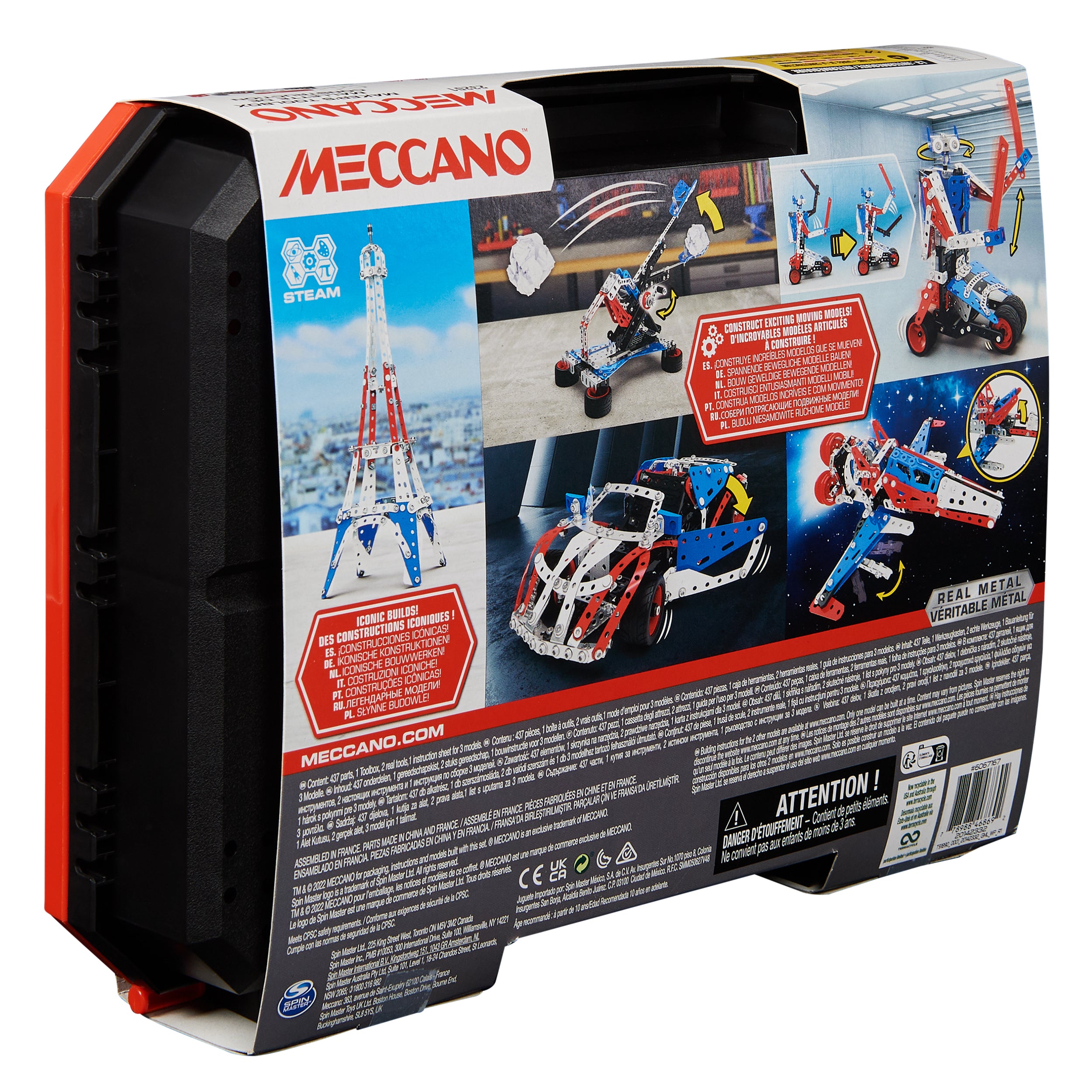 Meccano Maker’s 437 Piece Toolbox