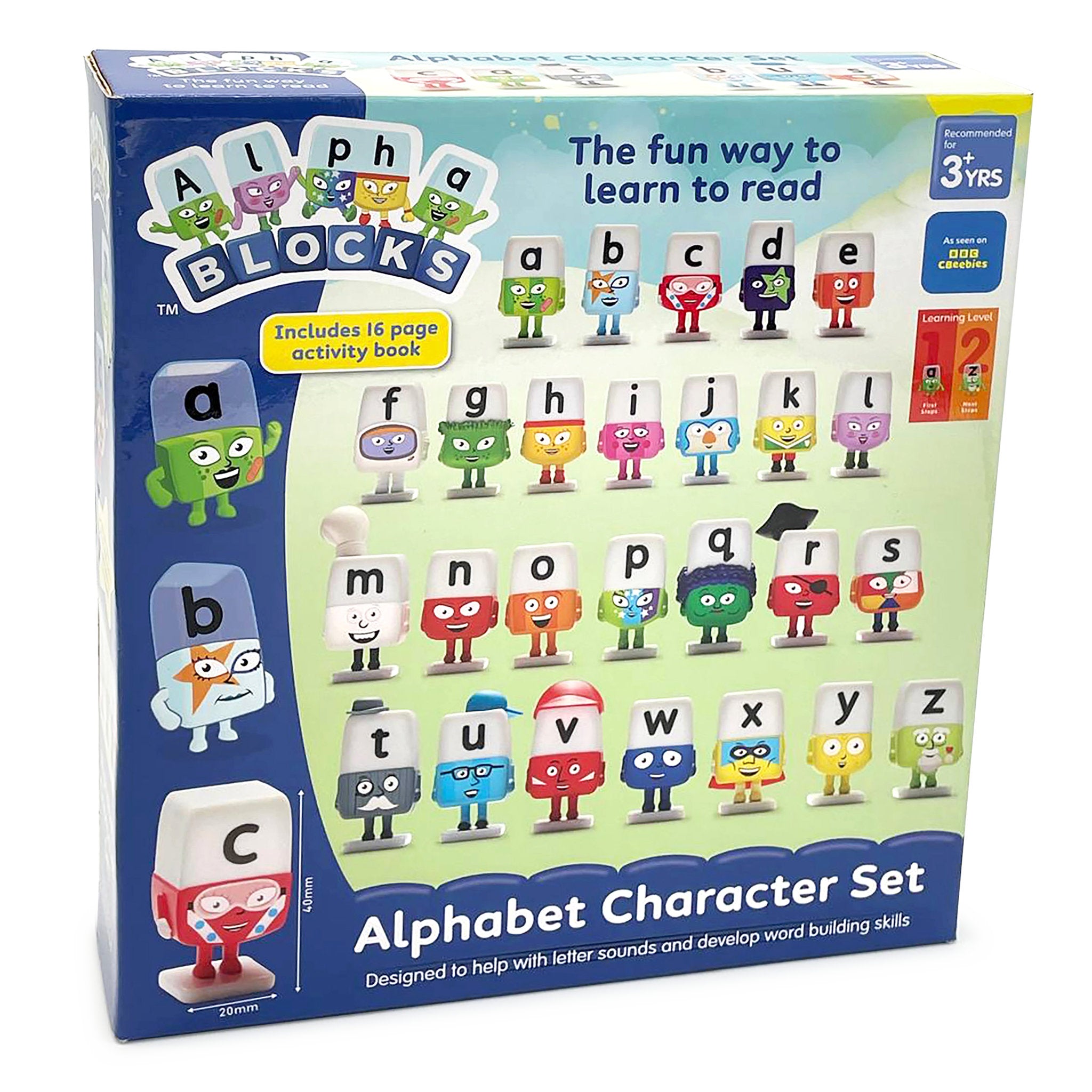 Alphablocks Alphabet Character Set