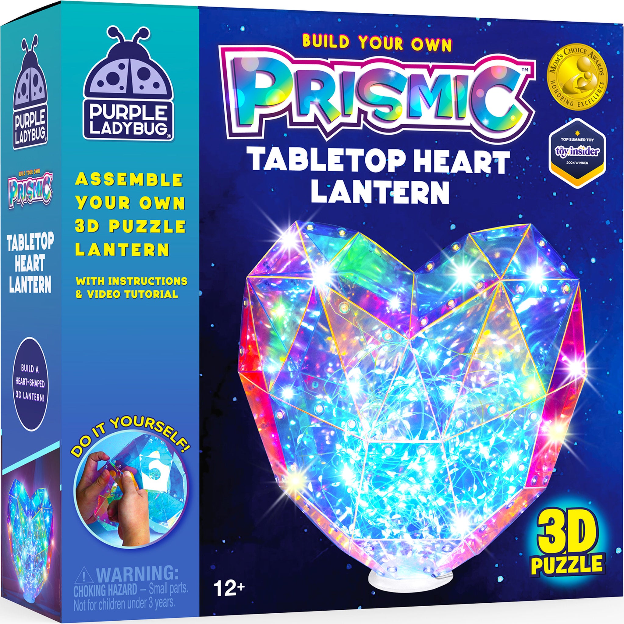 Prismic Table Top Heart Lantern 3D Puzzle