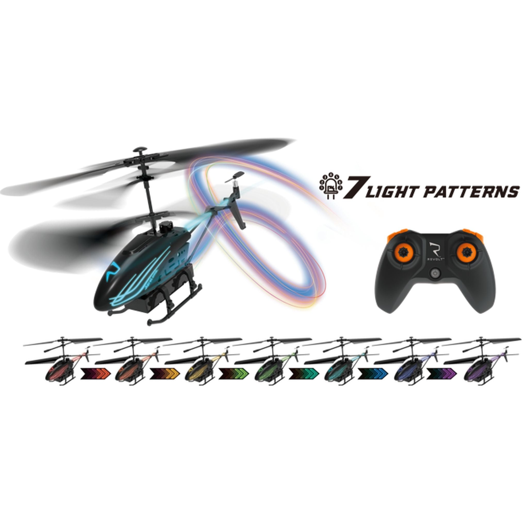Revolt AeroLume Remote Control Helicopter