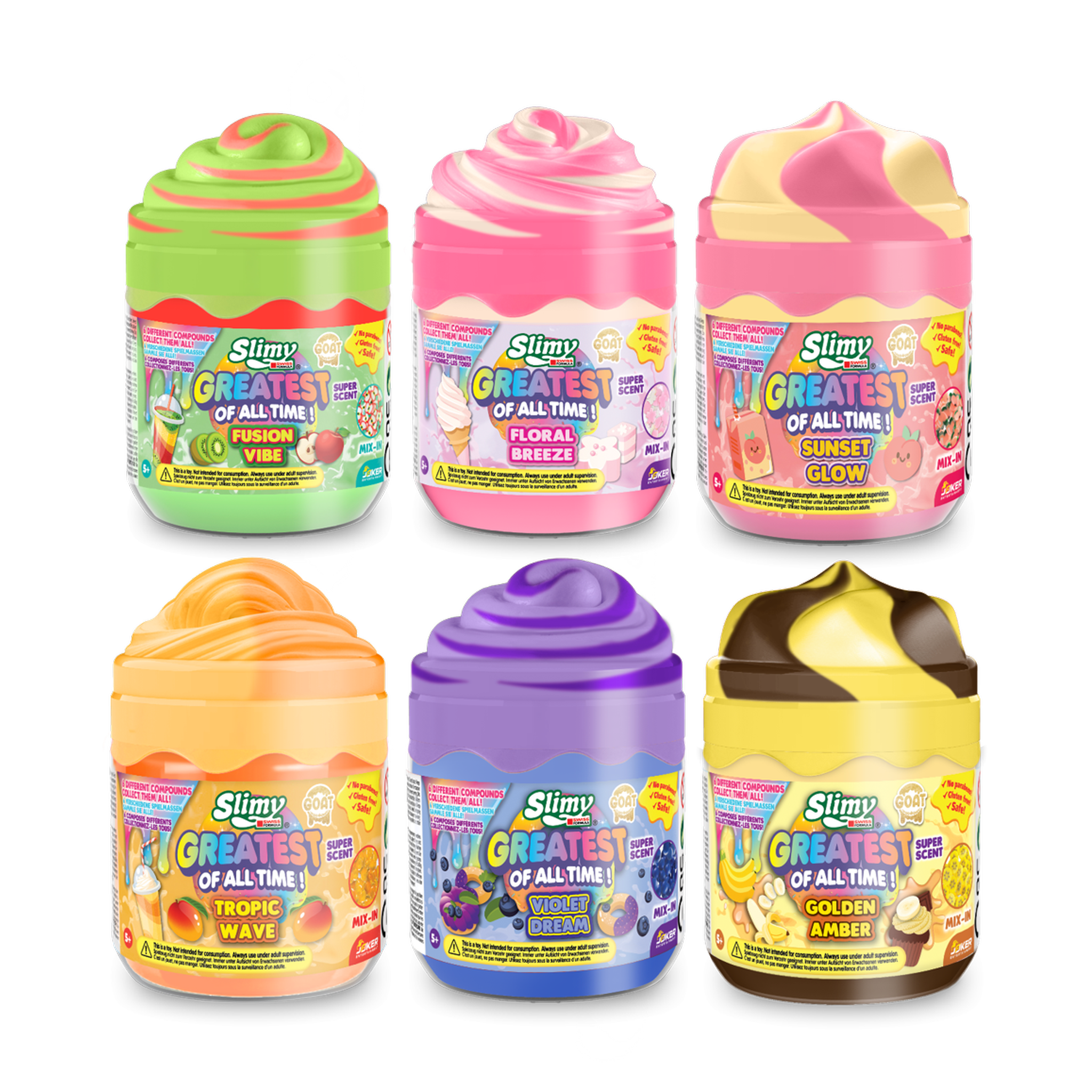 Slimy Greatest Of All Time Assorted Styles