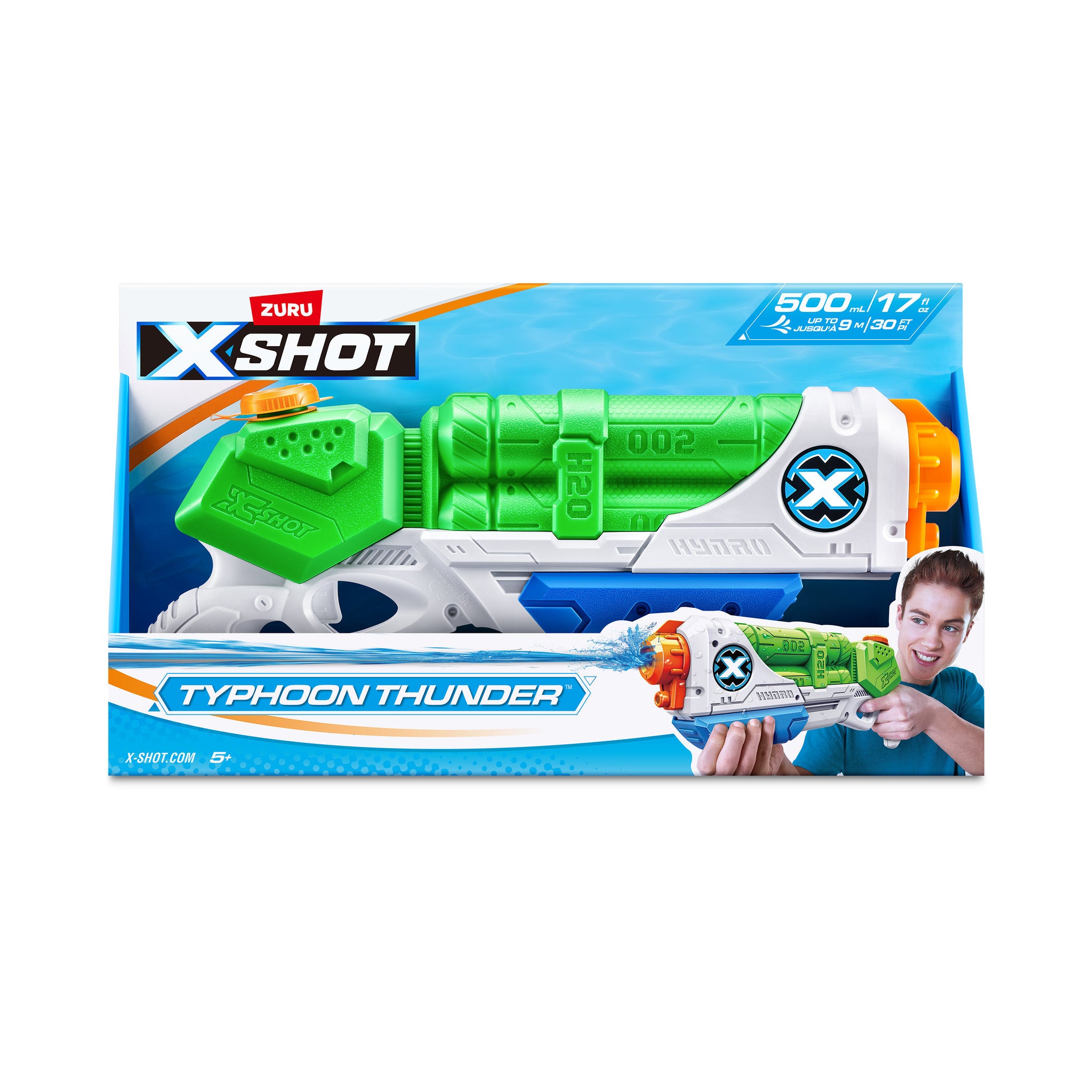 ZURU XSHOT Water Blaster - Typhoon Thunder - Toyworld Australia