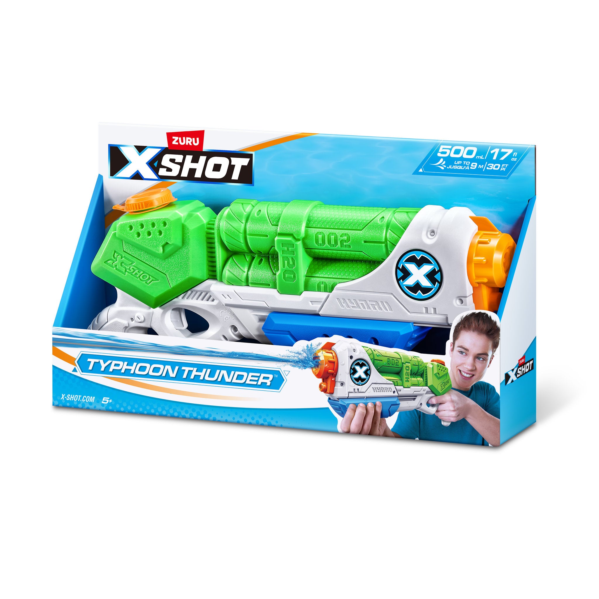 ZURU XSHOT Water Blaster - Typhoon Thunder - Toyworld Australia