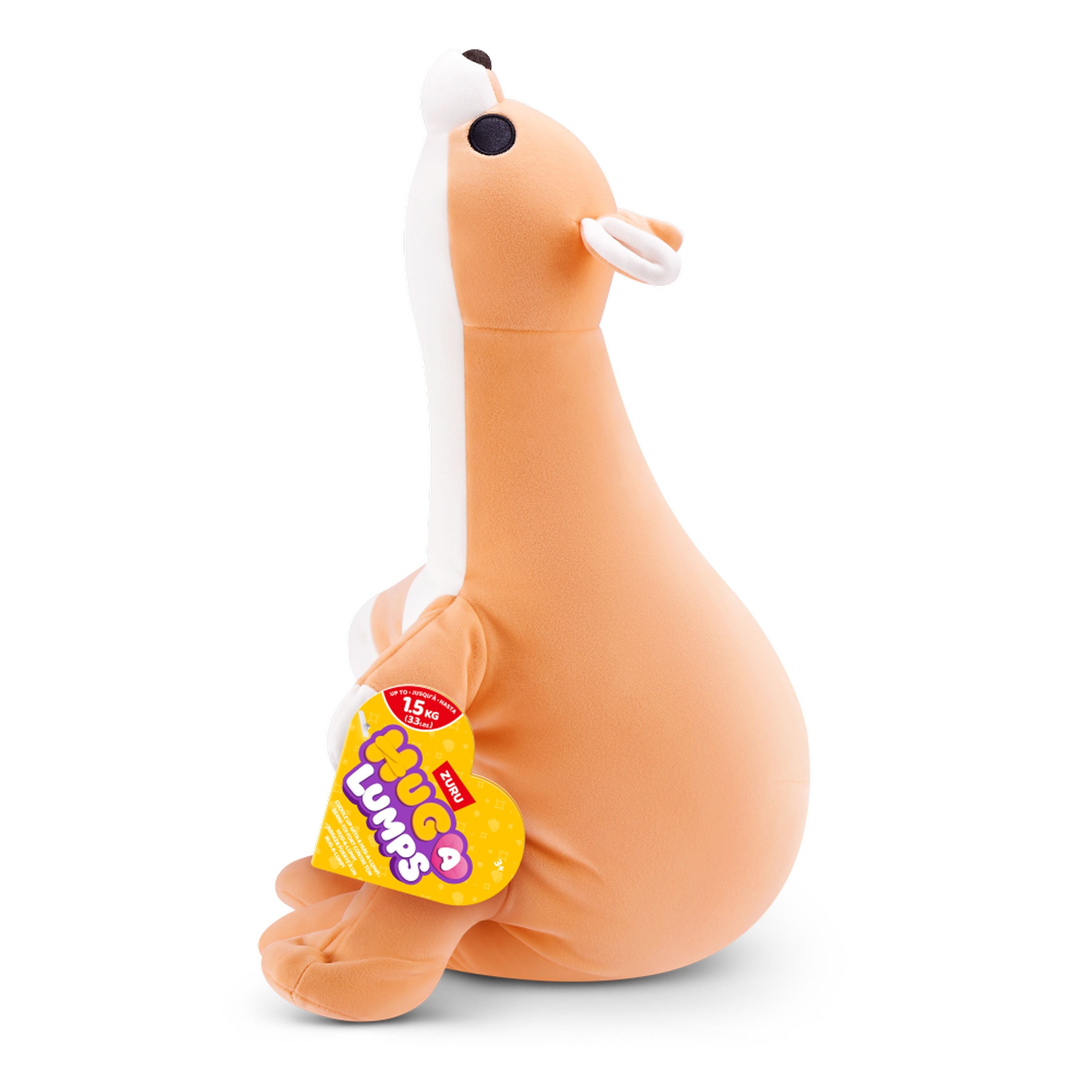 ZURU Hug A Lumps Medium S2 Weighted Plush - Jess the Kangaroo