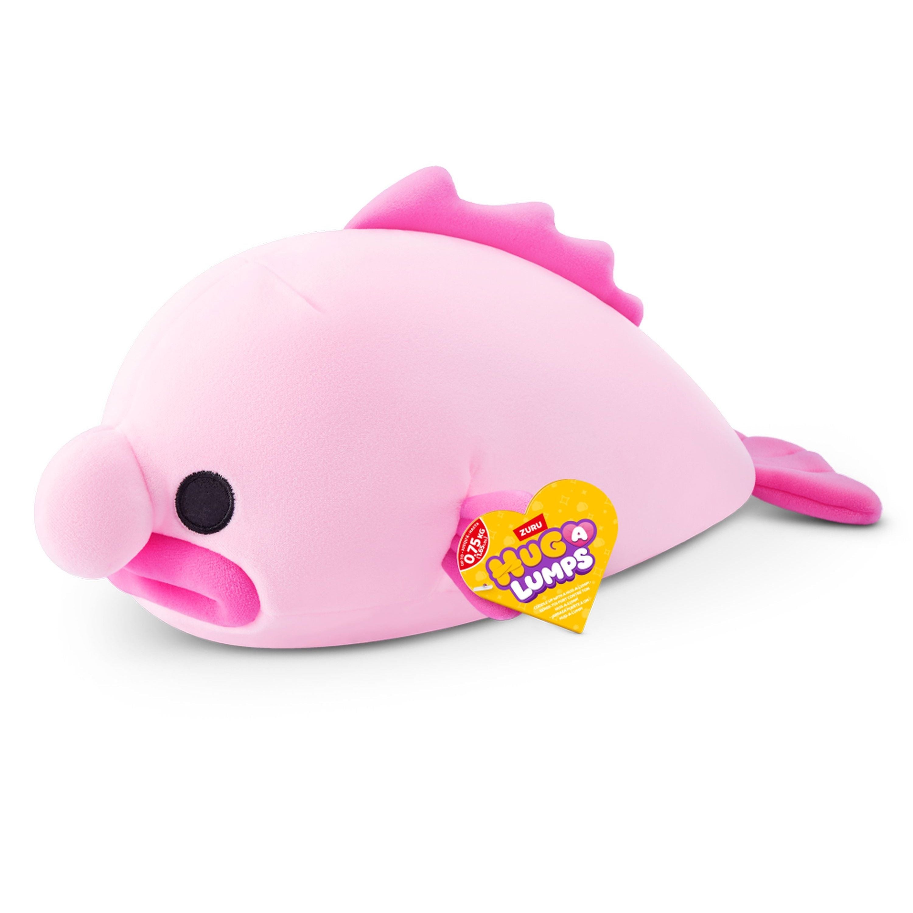 ZURU Hug A Lumps Small Weighted Plush - Bob the Blob Fish