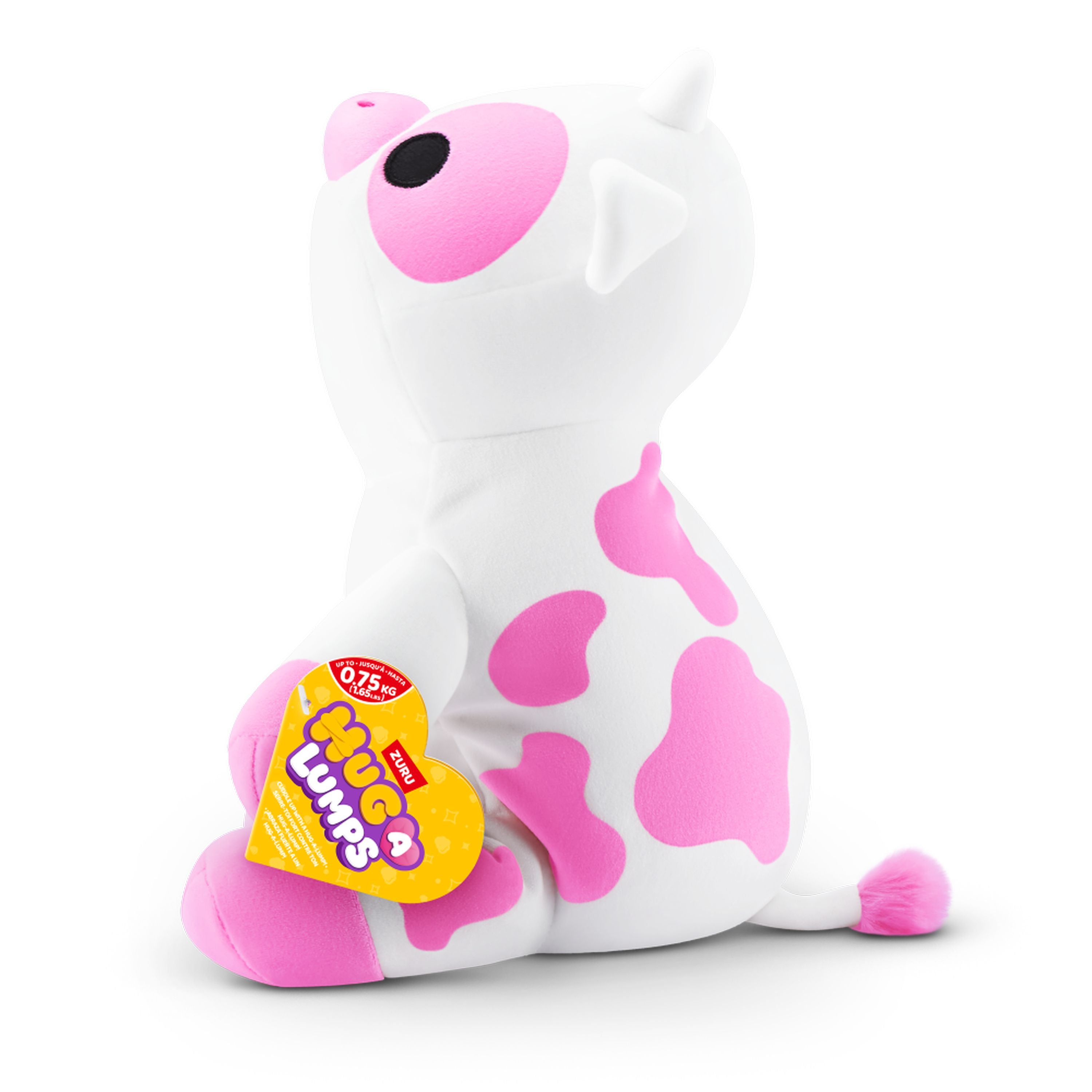 ZURU Hug A Lumps Small Weighted Plush - Clover the Cow