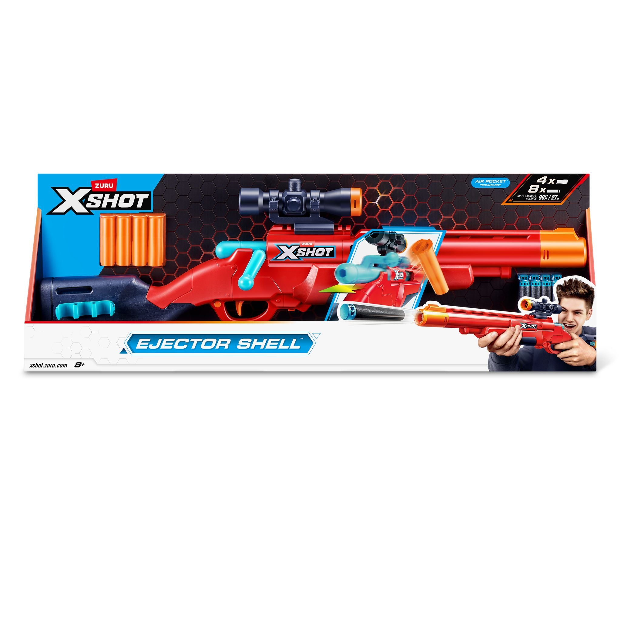 ZURU XSHOT Excel Ejector Shell Blaster
