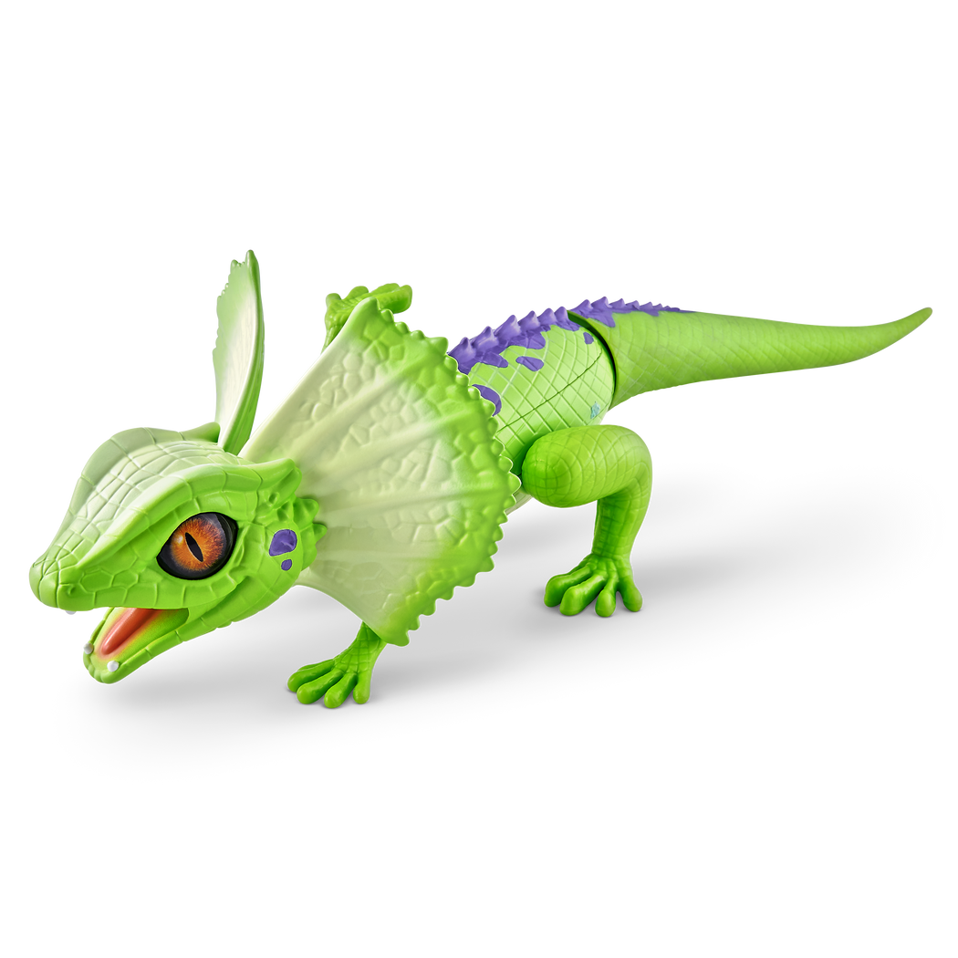 ZURU Robo Alive Light-Up Frill Neck Lizard Assorted Styles - 1