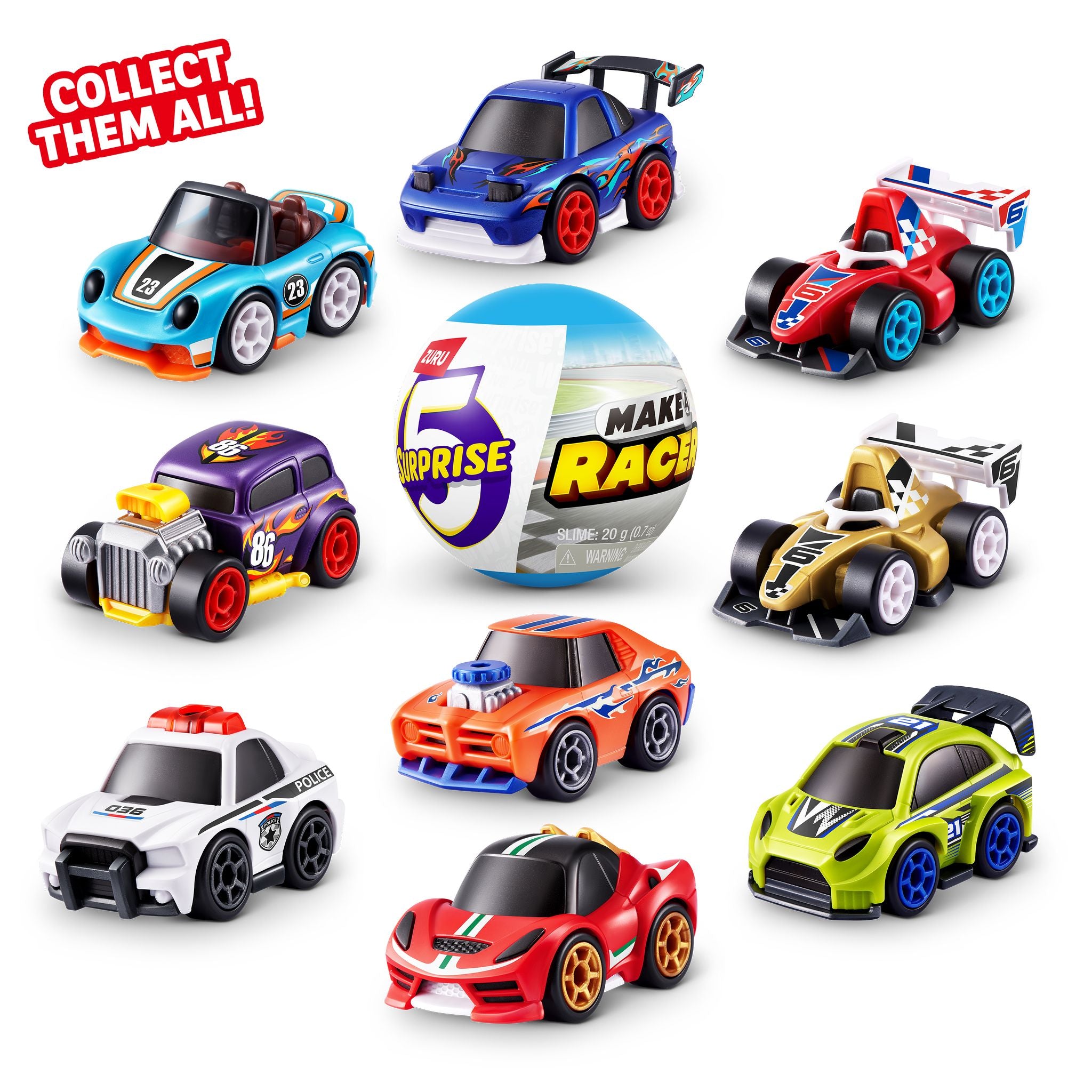ZURU 5 Surprise Make-A-Racer