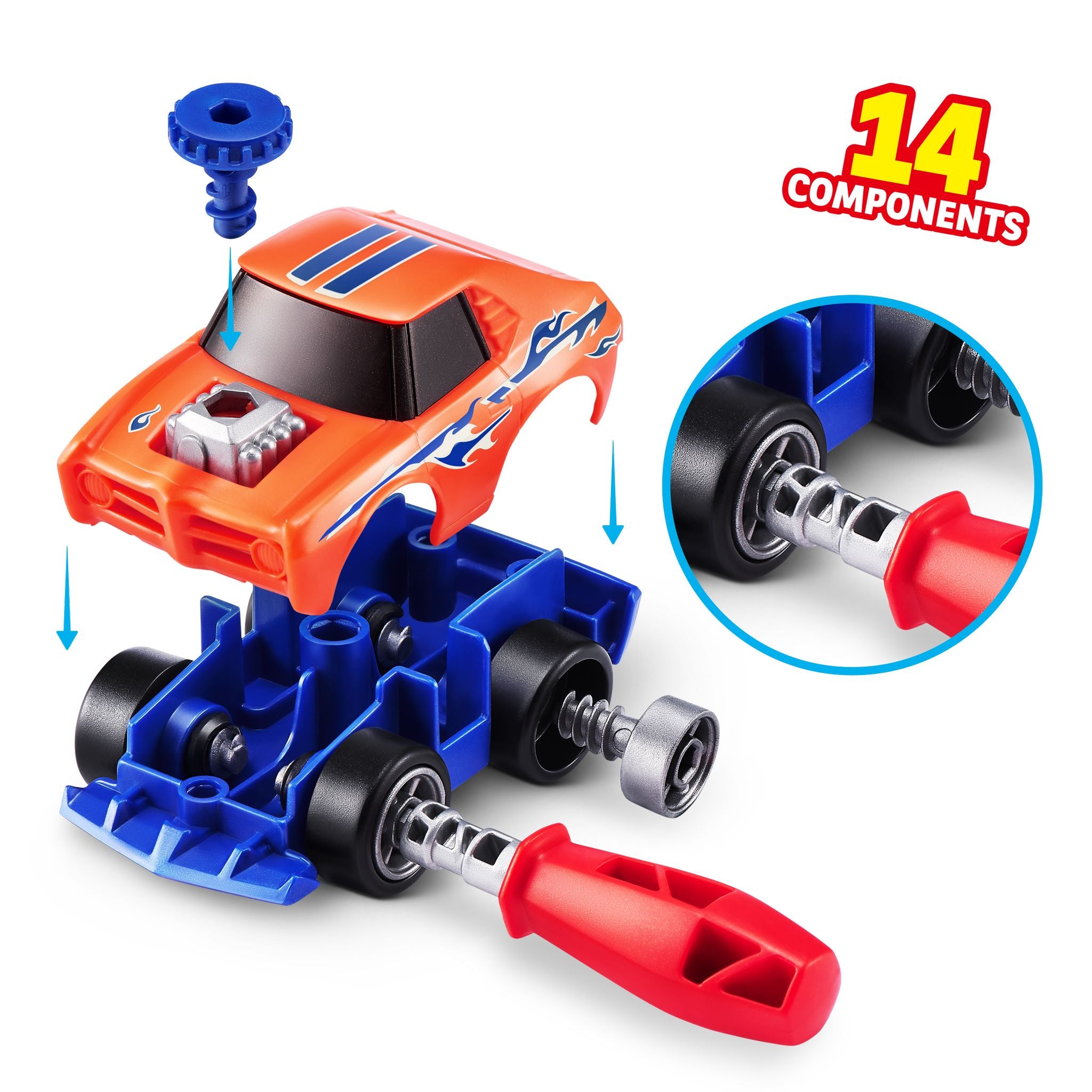 ZURU 5 Surprise Make-A-Racer