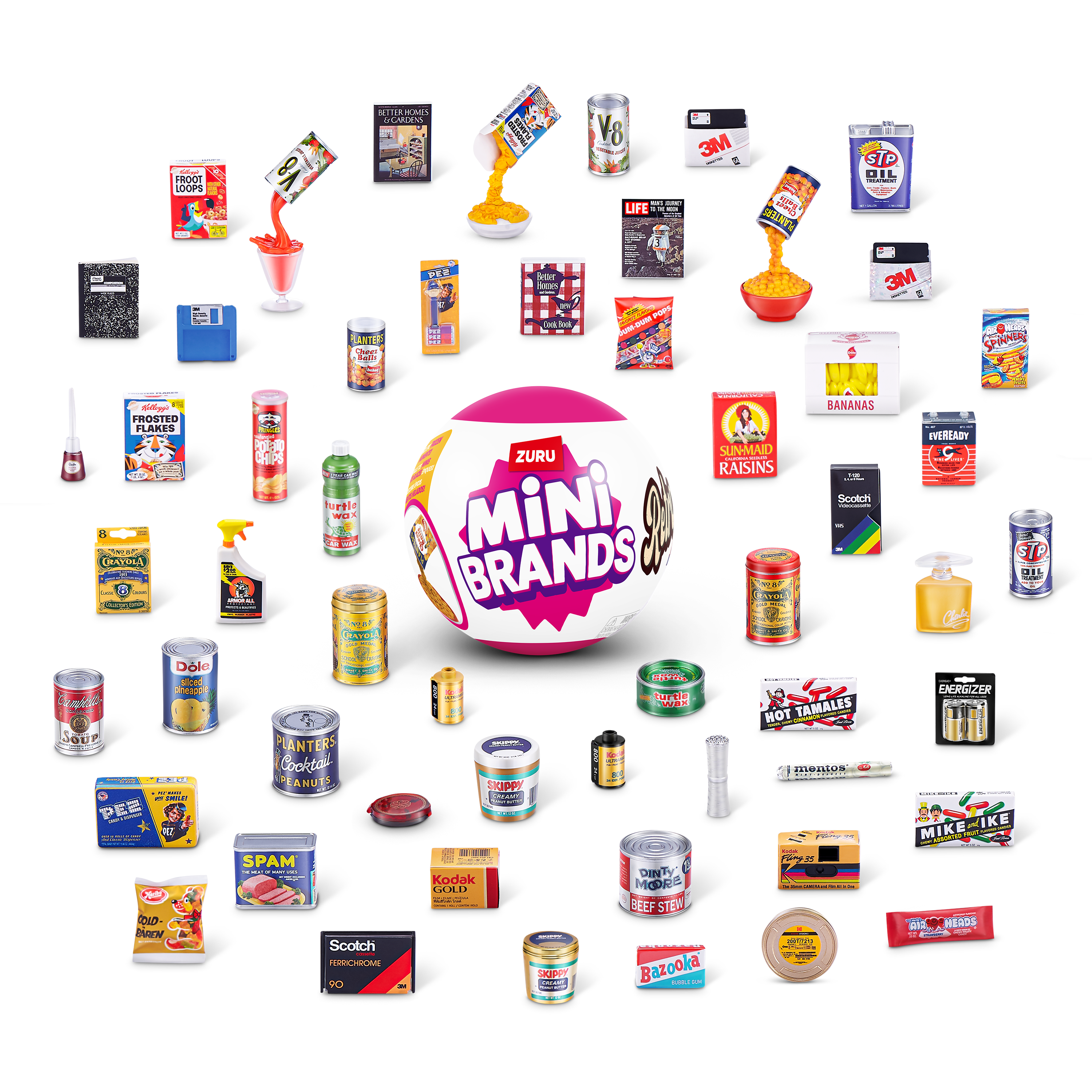 ZURU Mini Brands Retro Grocery Series 1 Mystery 5 Pack