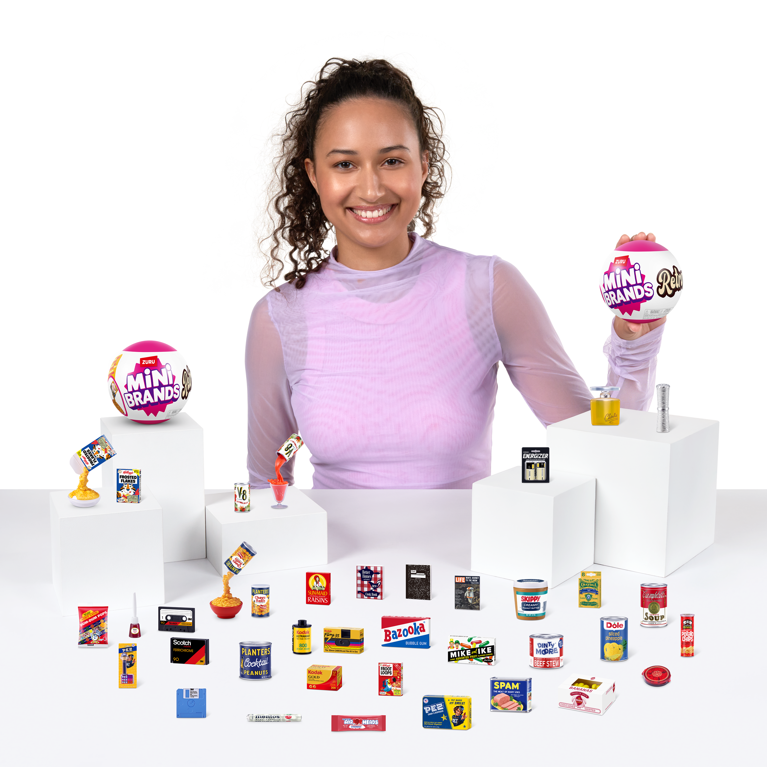 ZURU Mini Brands Retro Grocery Series 1 Mystery 5 Pack