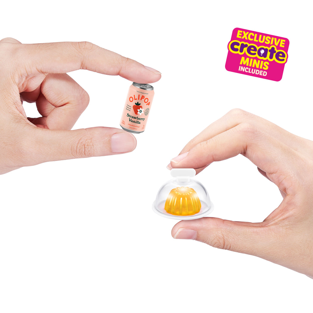 ZURU Mini Brands Fill The Fridge Playset Series 1 - 3