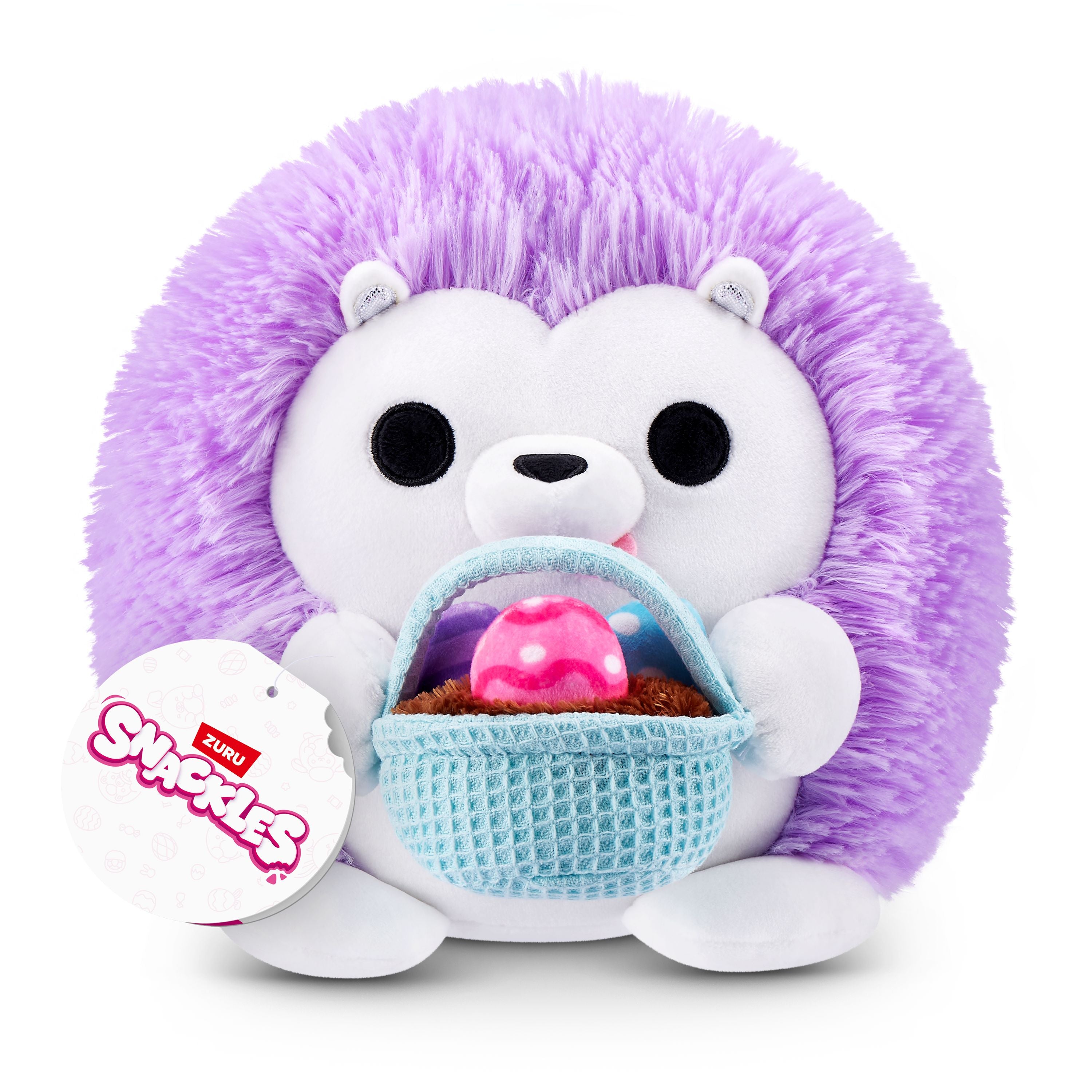 ZURU Snackles 8 Inch Plush Easter Series - Andrew Hedgehog