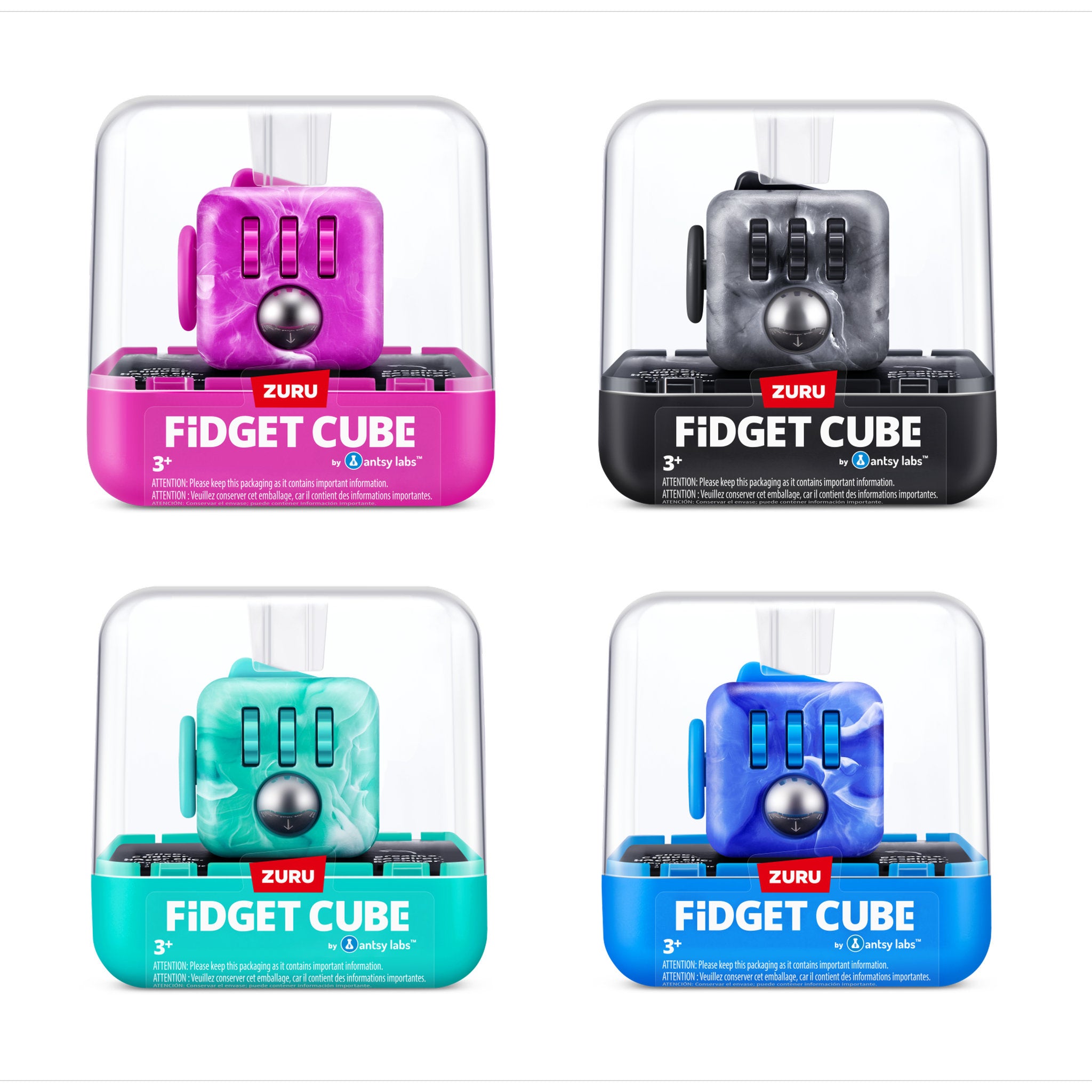 ZURU Original Fidget Cube Marble Assorted Styles