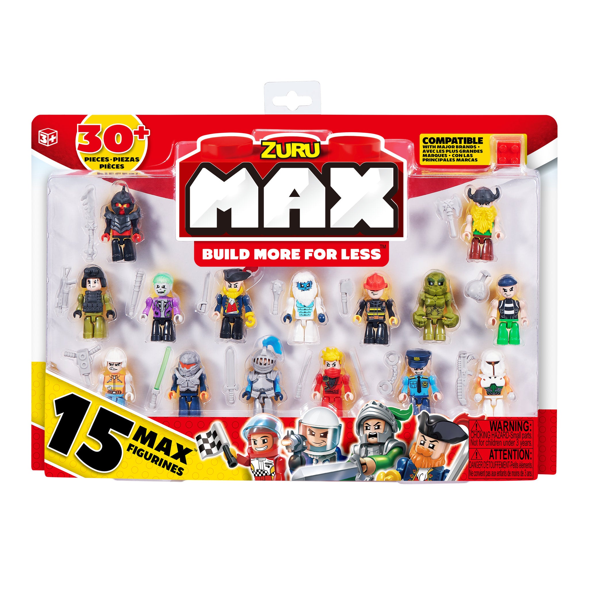 ZURU MAX Build More For Less 15 Figurine Pack Assorted Styles