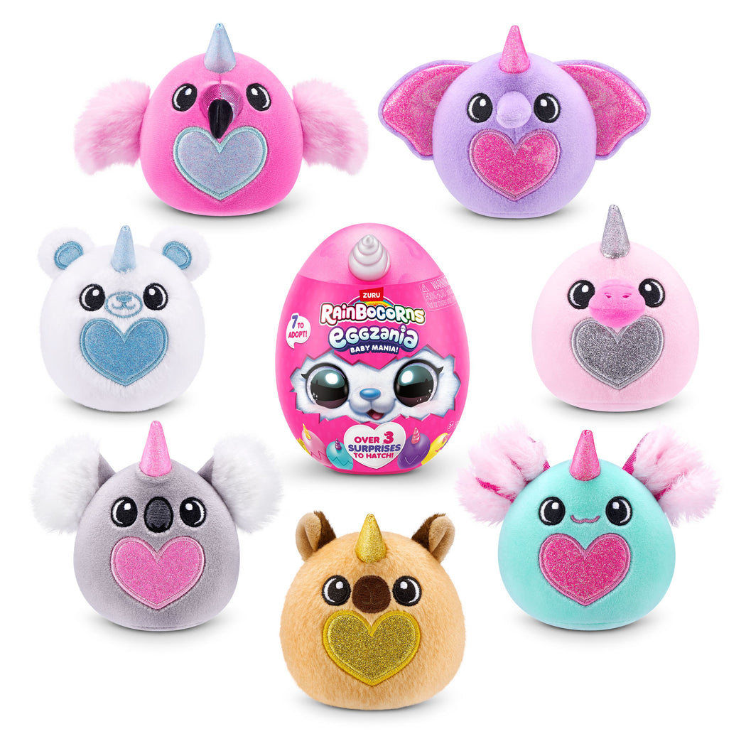 ZURU Rainbocorns Surprise Baby Eggzania Series 1 - 3
