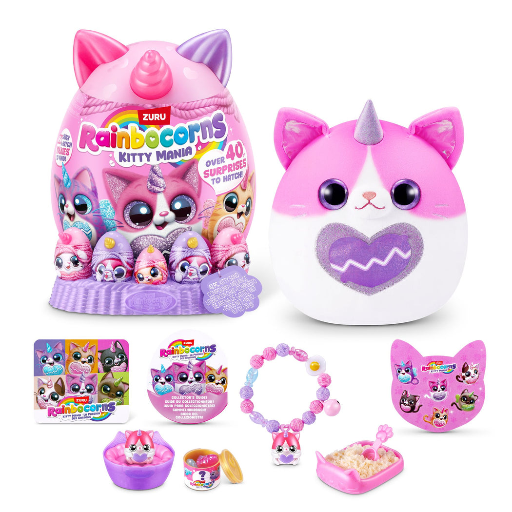 ZURU Rainbocorns Kitty Mania Surprise Plush - 2