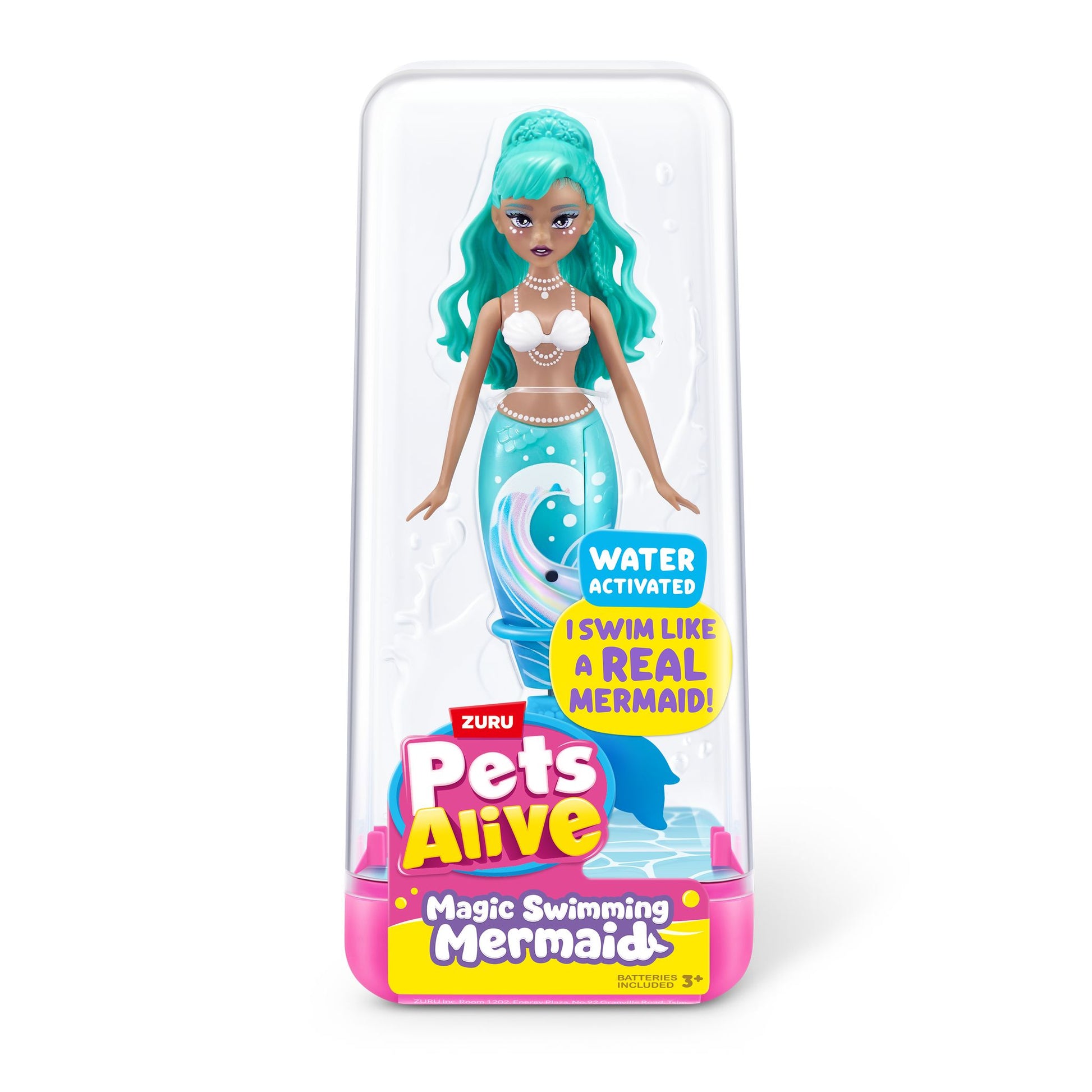 ZURU Pets Alive Magic Swimming Mermaid Assorted Styles - Toyworld Australia