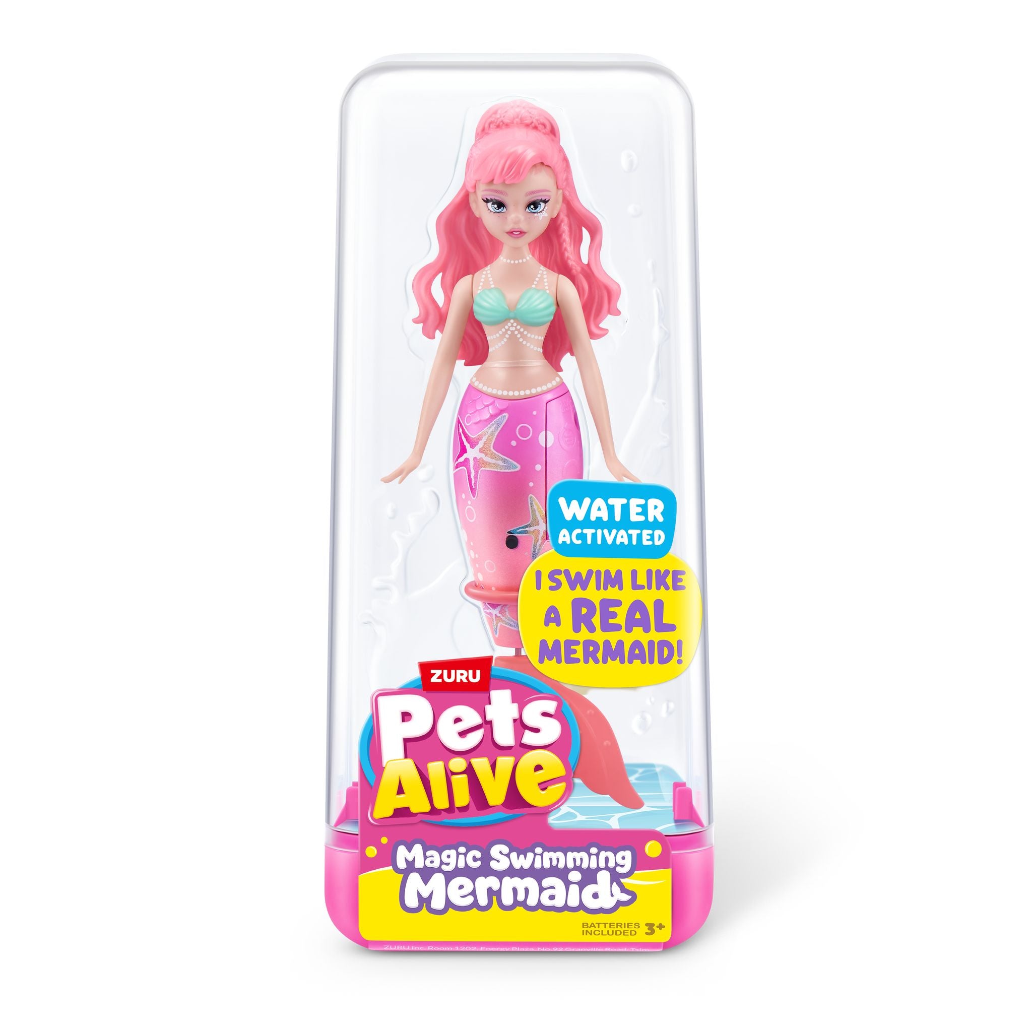 ZURU Pets Alive Magic Swimming Mermaid Assorted Styles - Toyworld Australia