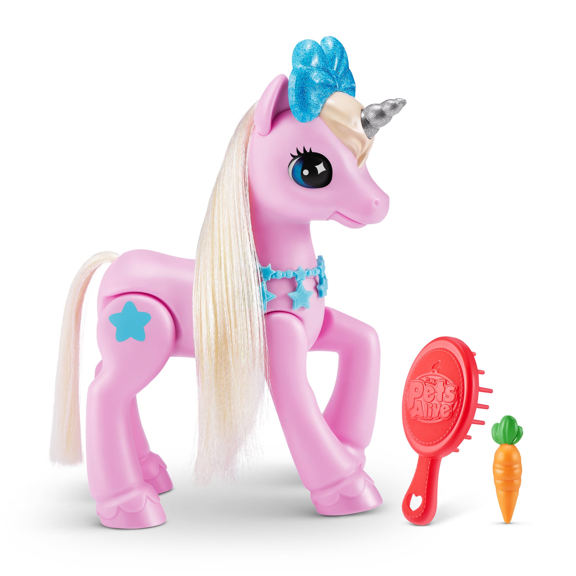 ZURU Pets Alive Unicorn & Stable Pink - Toyworld Australia