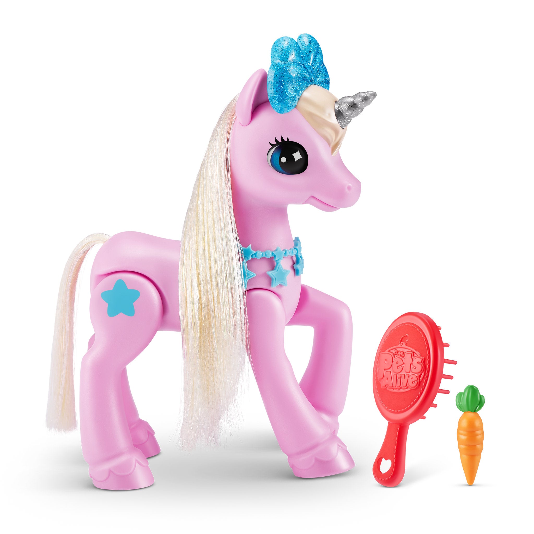 ZURU Pets Alive Unicorn & Stable Pink - Toyworld Australia