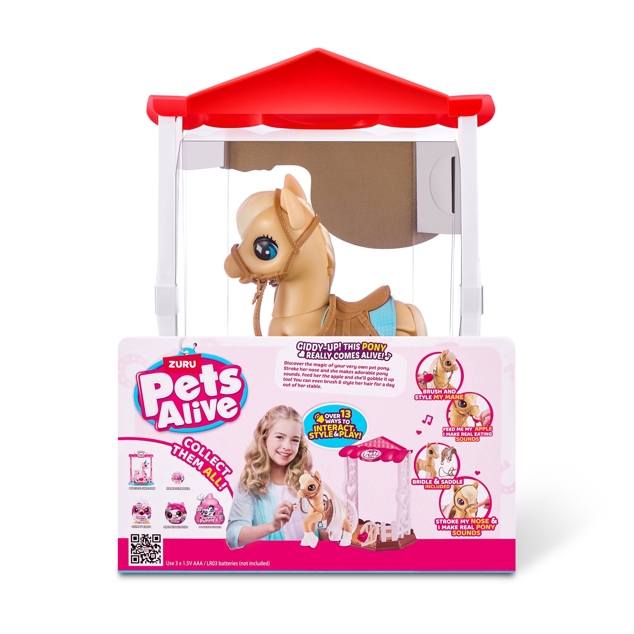 ZURU Pets Alive Unicorn & Stable - Toyworld Australia