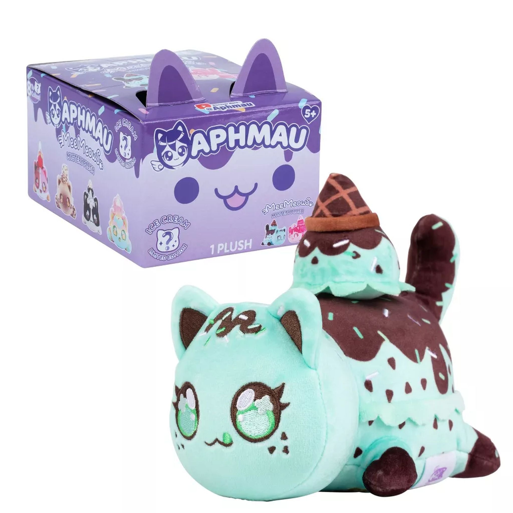 Aphmau Mystery MeeMeows 6 Inch Plush - Ice Cream