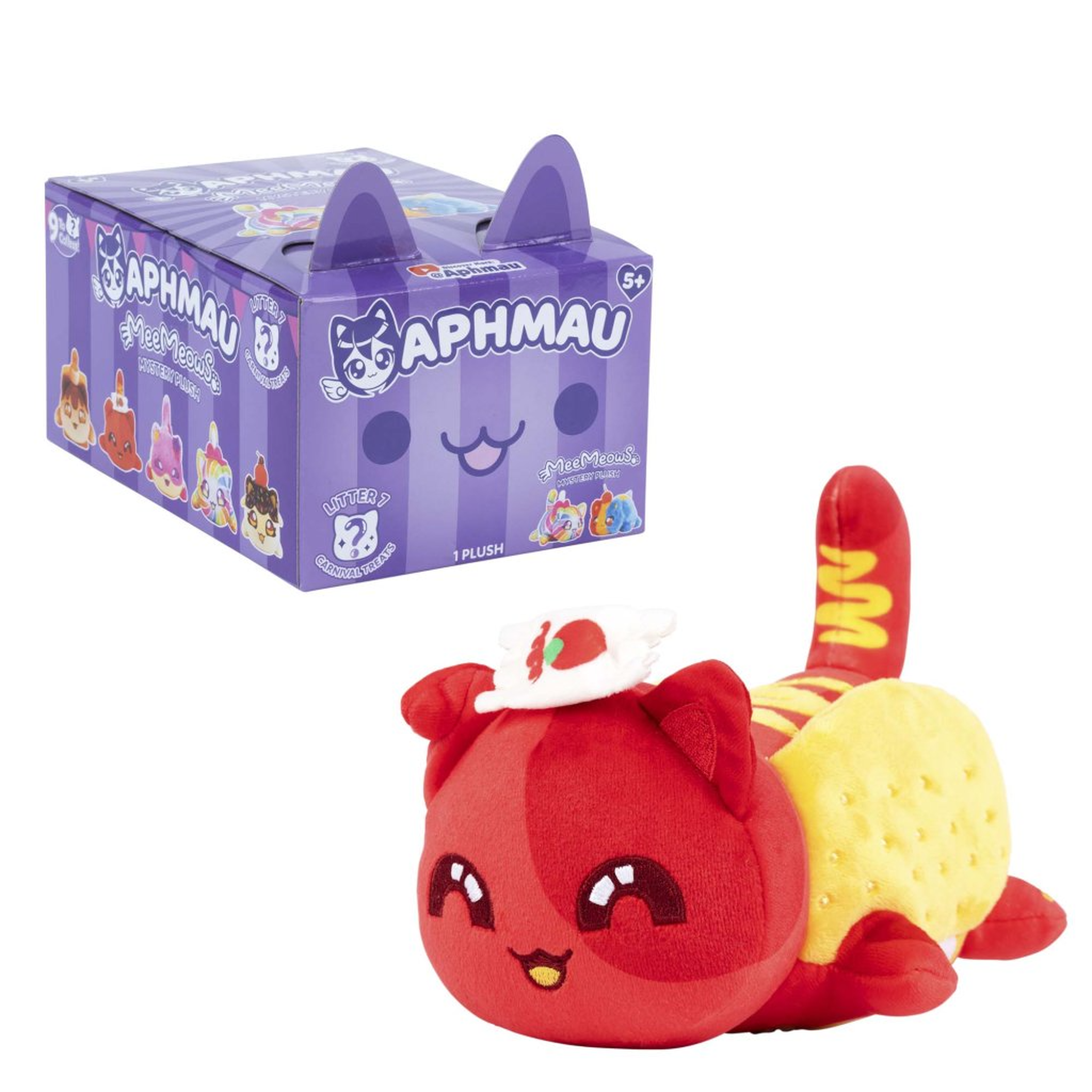 Aphmau Mystery MeeMeows 6 Inch Plush Series 7 - Carnival Treats