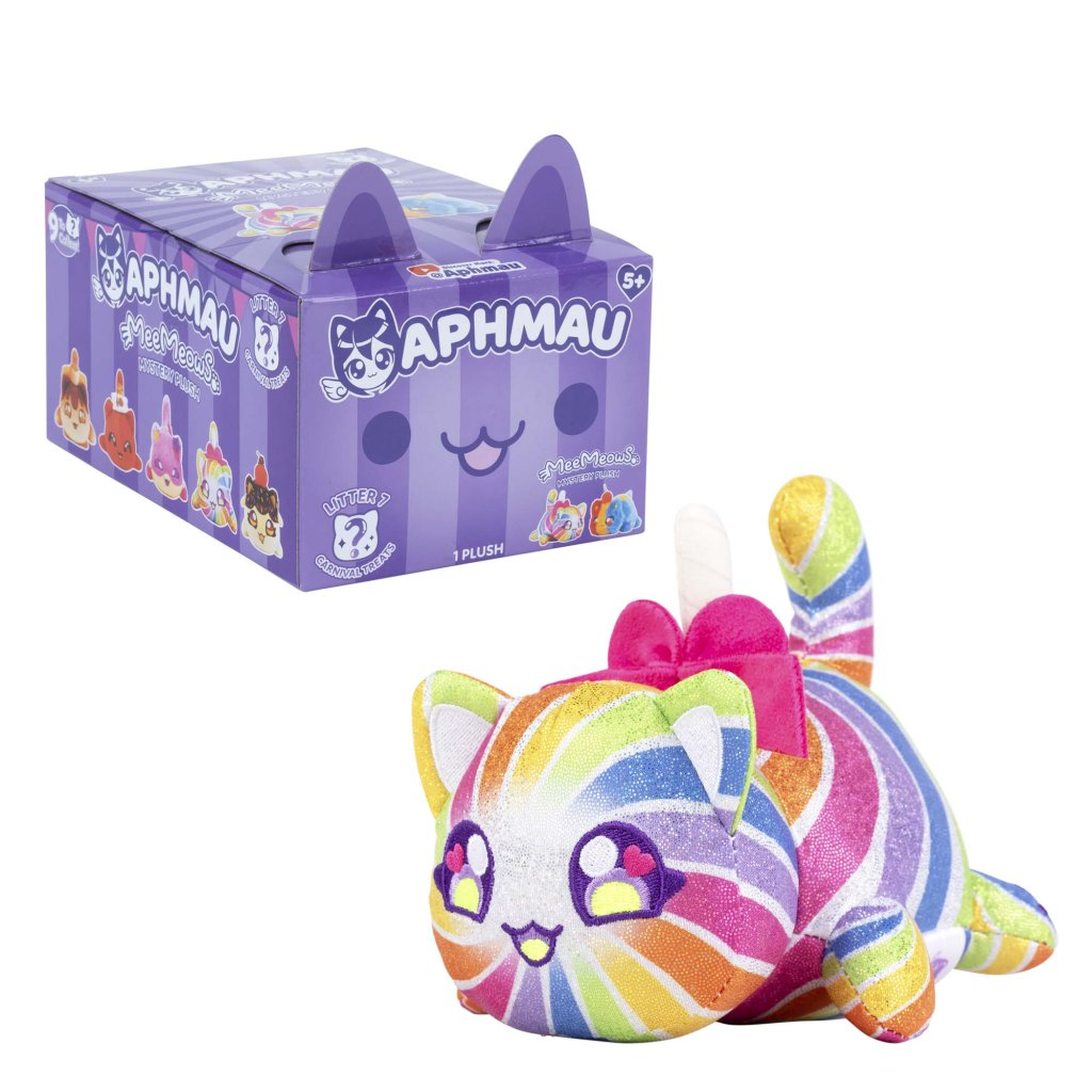 Aphmau Mystery MeeMeows 6 Inch Plush Series 7 - Carnival Treats