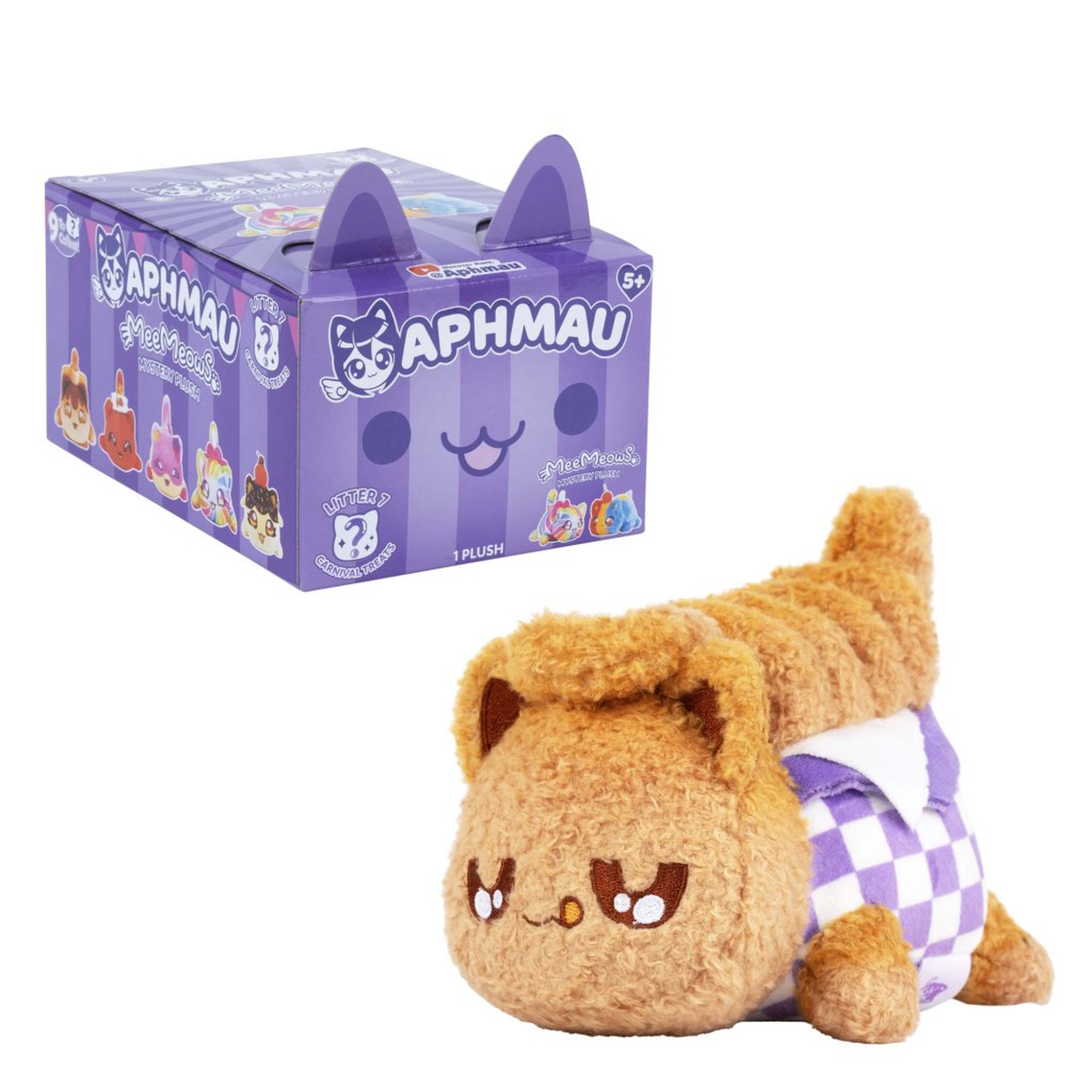 Aphmau Mystery MeeMeows 6 Inch Plush Series 7 - Carnival Treats